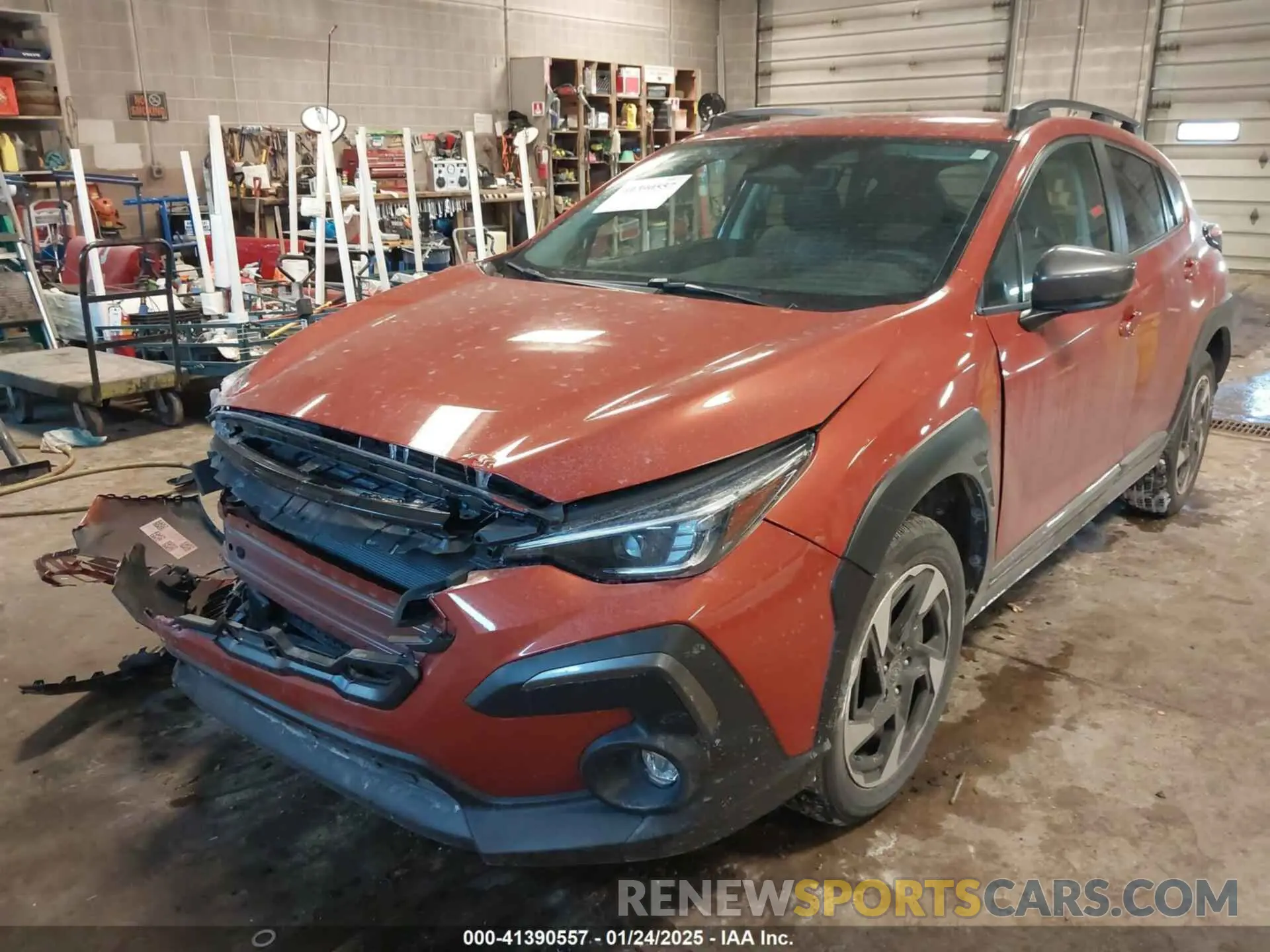 2 fotografías del automóvil dañado 4S4GUHL69R3722785 SUBARU CROSSTREK 2024