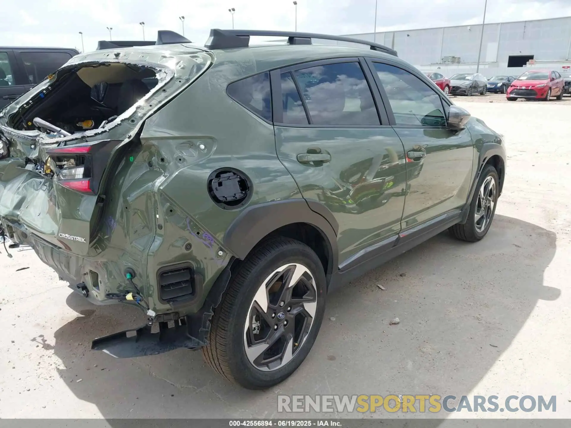 4 fotografías del automóvil dañado 4S4GUHL69R3833577 SUBARU CROSSTREK 2024