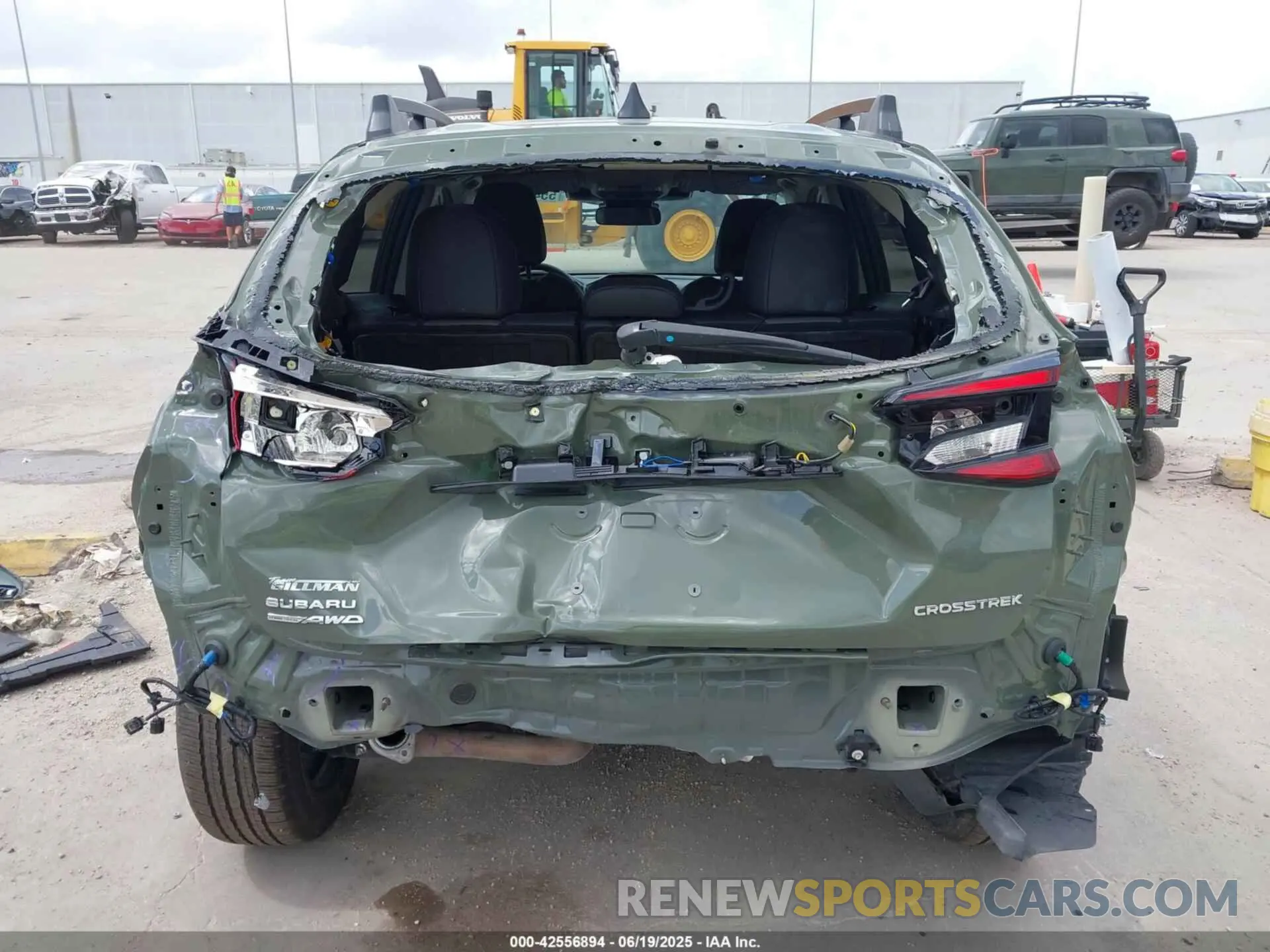 6 fotografías del automóvil dañado 4S4GUHL69R3833577 SUBARU CROSSTREK 2024
