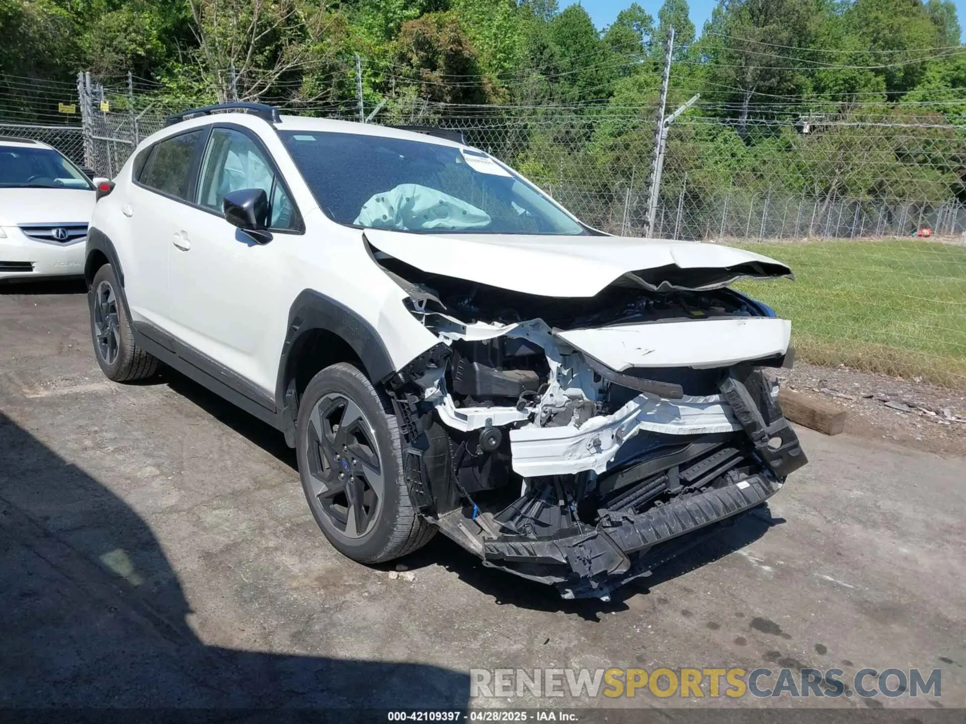 1 fotografías del automóvil dañado 4S4GUHL6XR3774555 SUBARU CROSSTREK 2024