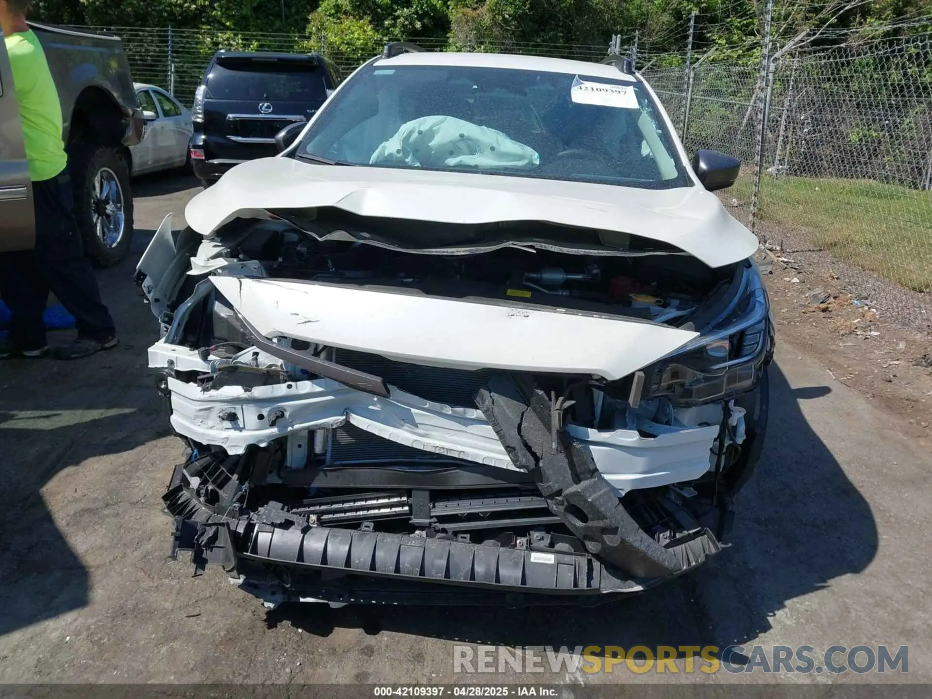 6 fotografías del automóvil dañado 4S4GUHL6XR3774555 SUBARU CROSSTREK 2024