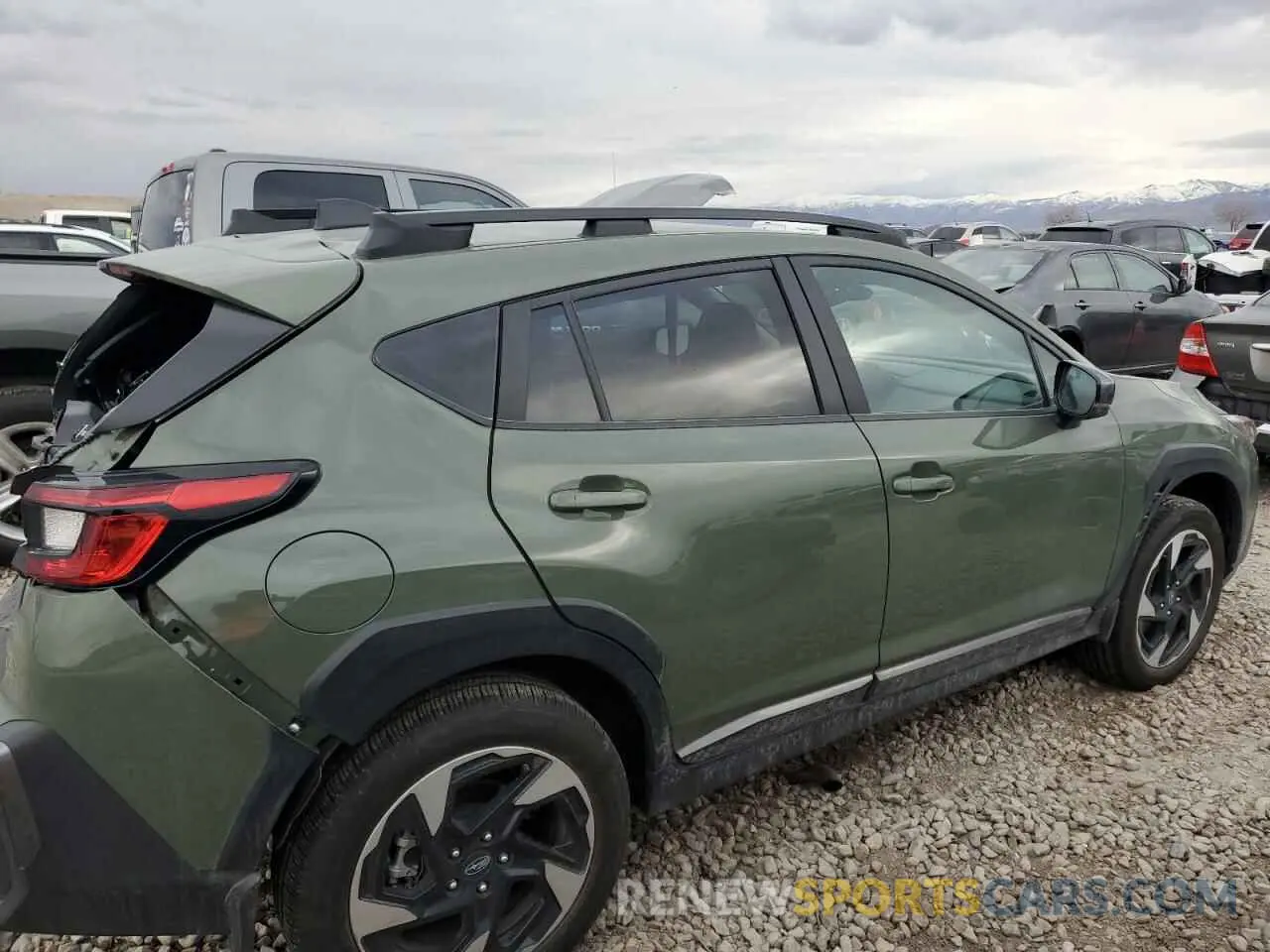 3 fotografías del automóvil dañado 4S4GUHM60R3817833 SUBARU CROSSTREK 2024
