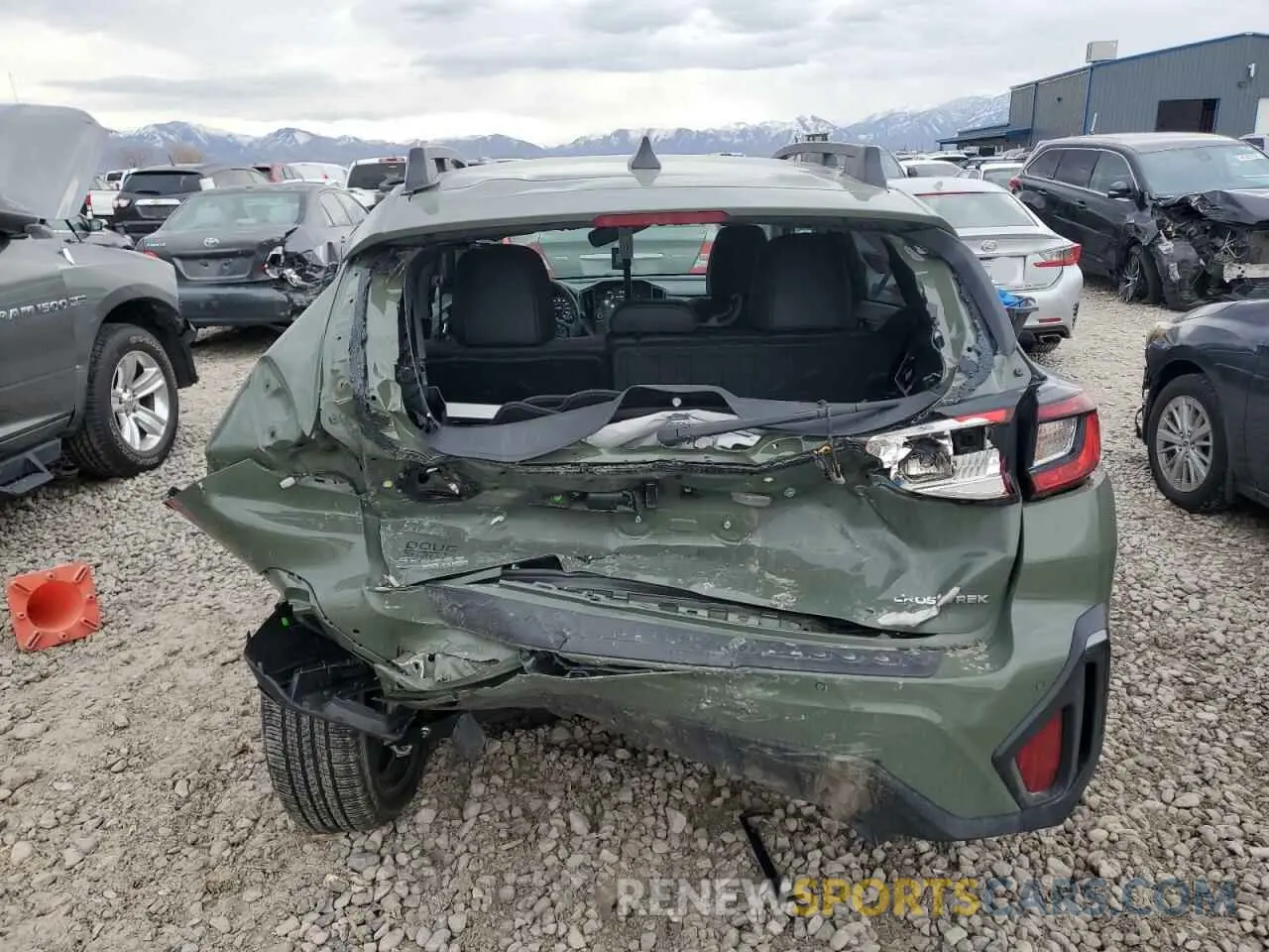 6 fotografías del automóvil dañado 4S4GUHM60R3817833 SUBARU CROSSTREK 2024