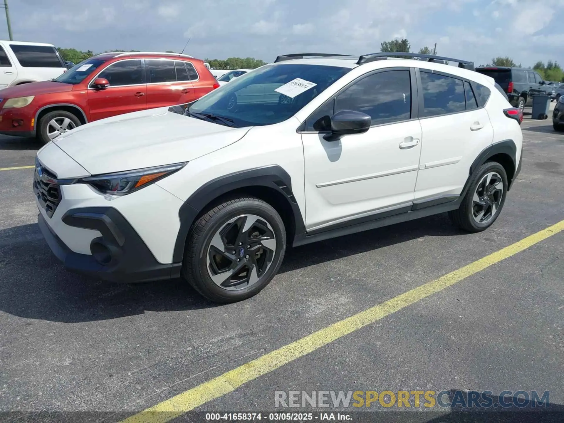 2 fotografías del automóvil dañado 4S4GUHM60R3819310 SUBARU CROSSTREK 2024