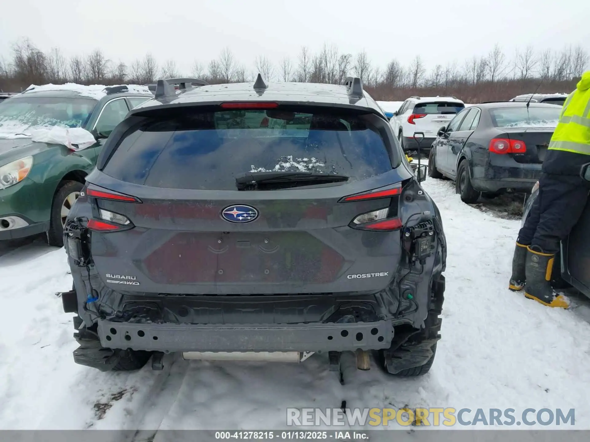 17 fotografías del automóvil dañado 4S4GUHM61R3708832 SUBARU CROSSTREK 2024