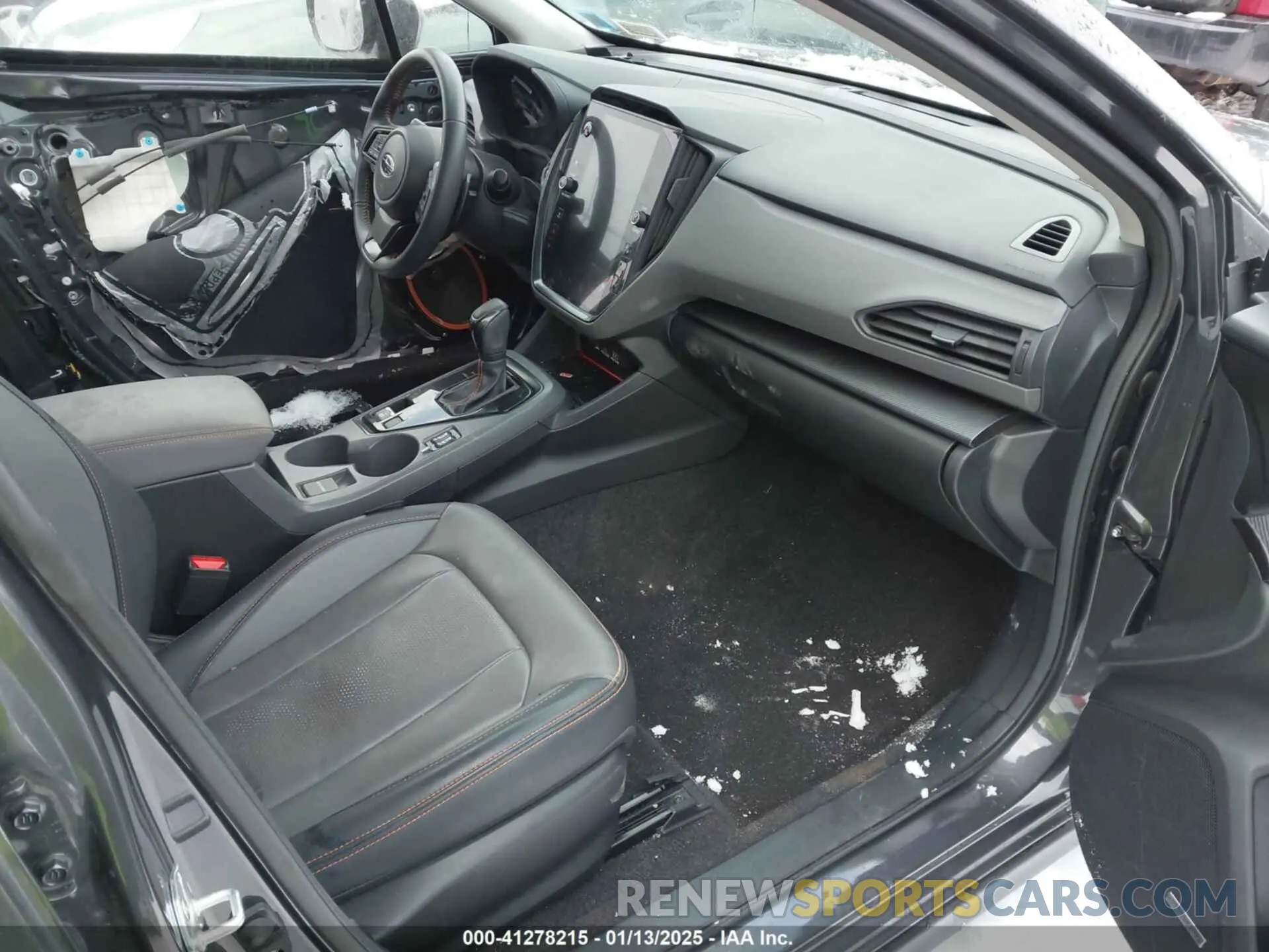 5 fotografías del automóvil dañado 4S4GUHM61R3708832 SUBARU CROSSTREK 2024