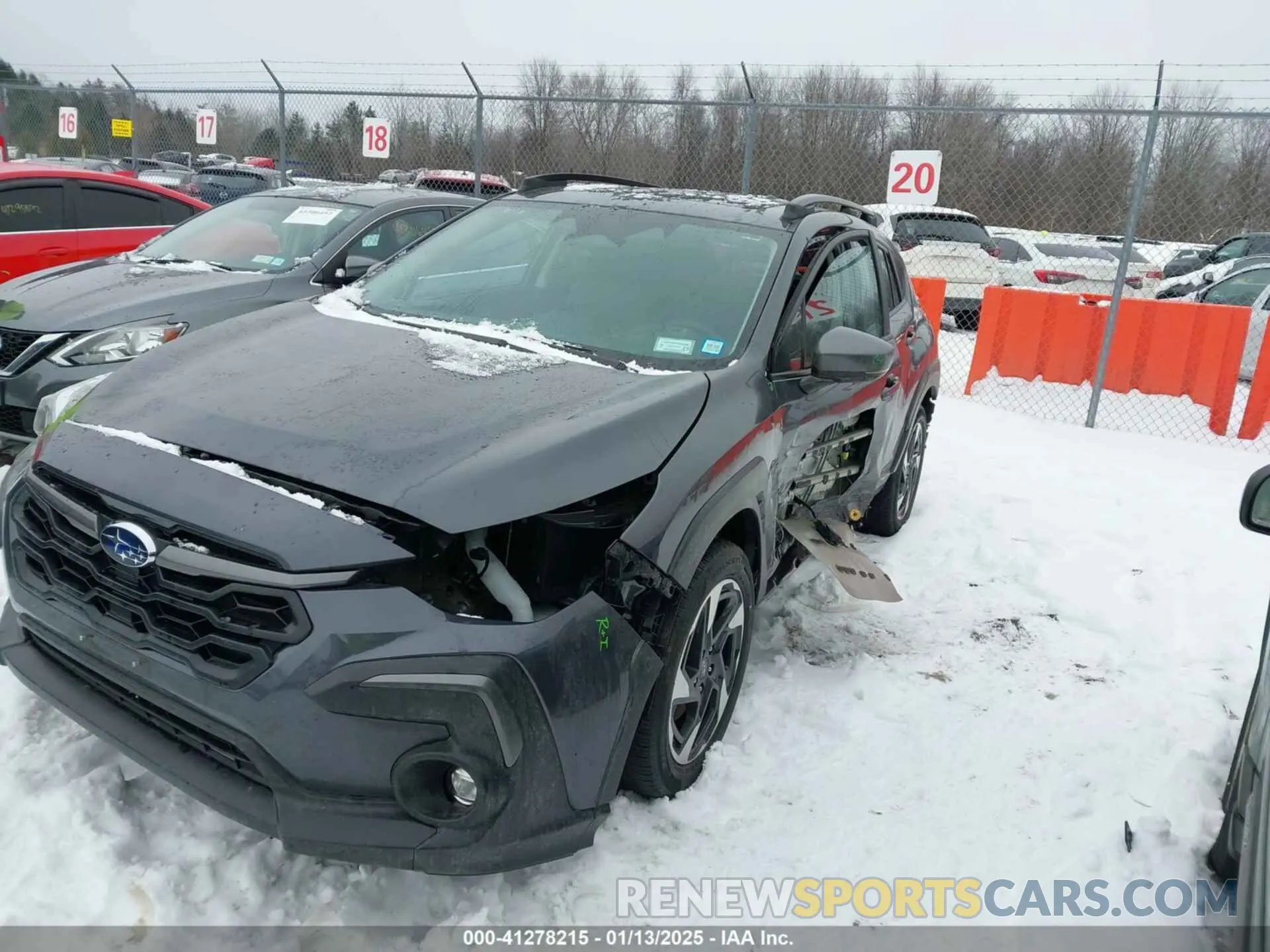 6 fotografías del automóvil dañado 4S4GUHM61R3708832 SUBARU CROSSTREK 2024