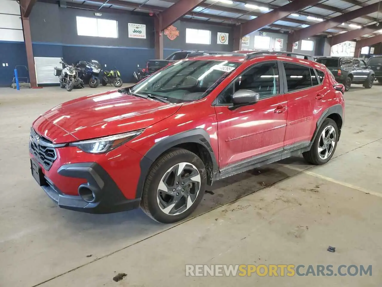 1 fotografías del automóvil dañado 4S4GUHM62R3758073 SUBARU CROSSTREK 2024