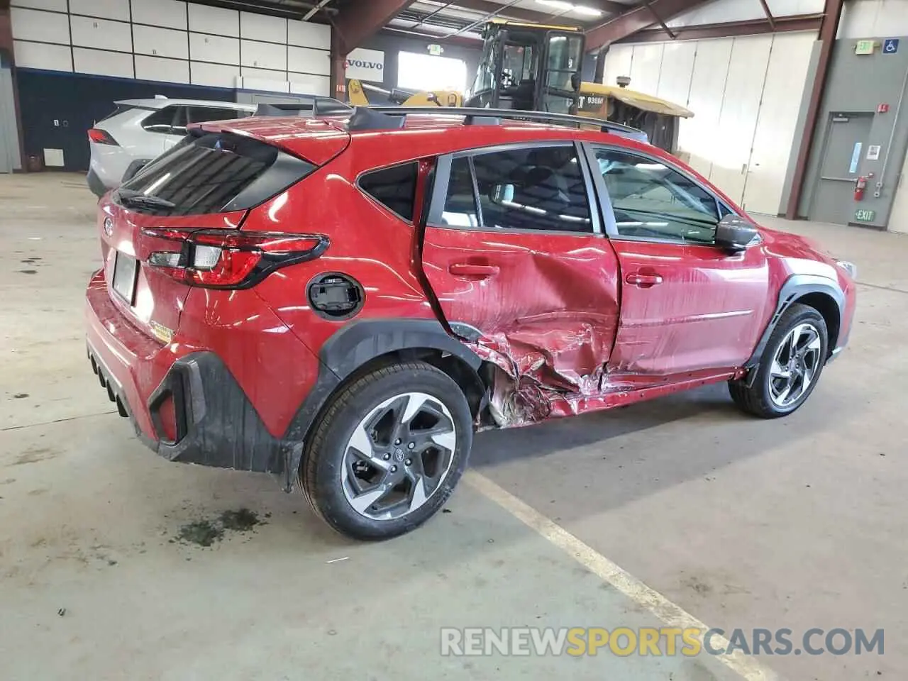3 fotografías del automóvil dañado 4S4GUHM62R3758073 SUBARU CROSSTREK 2024