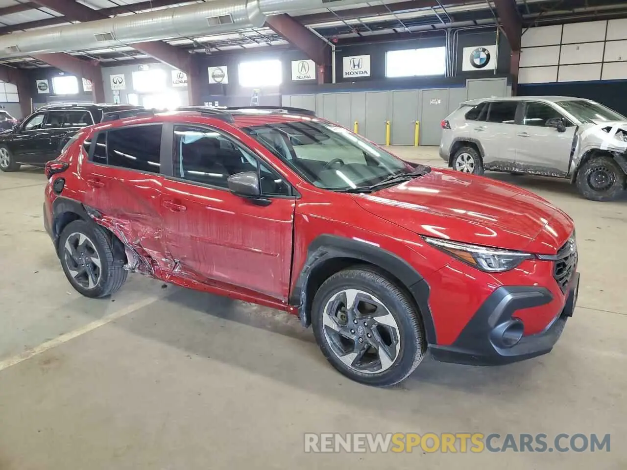 4 fotografías del automóvil dañado 4S4GUHM62R3758073 SUBARU CROSSTREK 2024