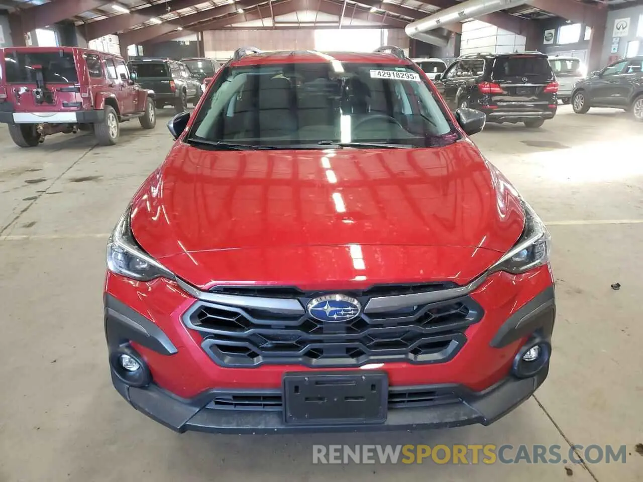 5 fotografías del automóvil dañado 4S4GUHM62R3758073 SUBARU CROSSTREK 2024