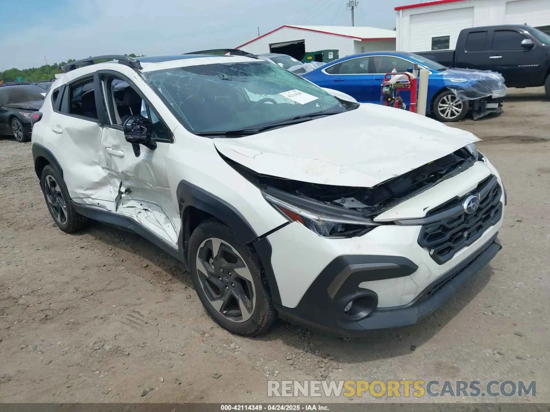 1 fotografías del automóvil dañado 4S4GUHM63R3718634 SUBARU CROSSTREK 2024