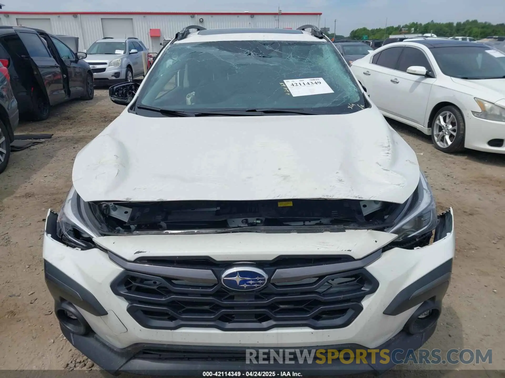 11 fotografías del automóvil dañado 4S4GUHM63R3718634 SUBARU CROSSTREK 2024