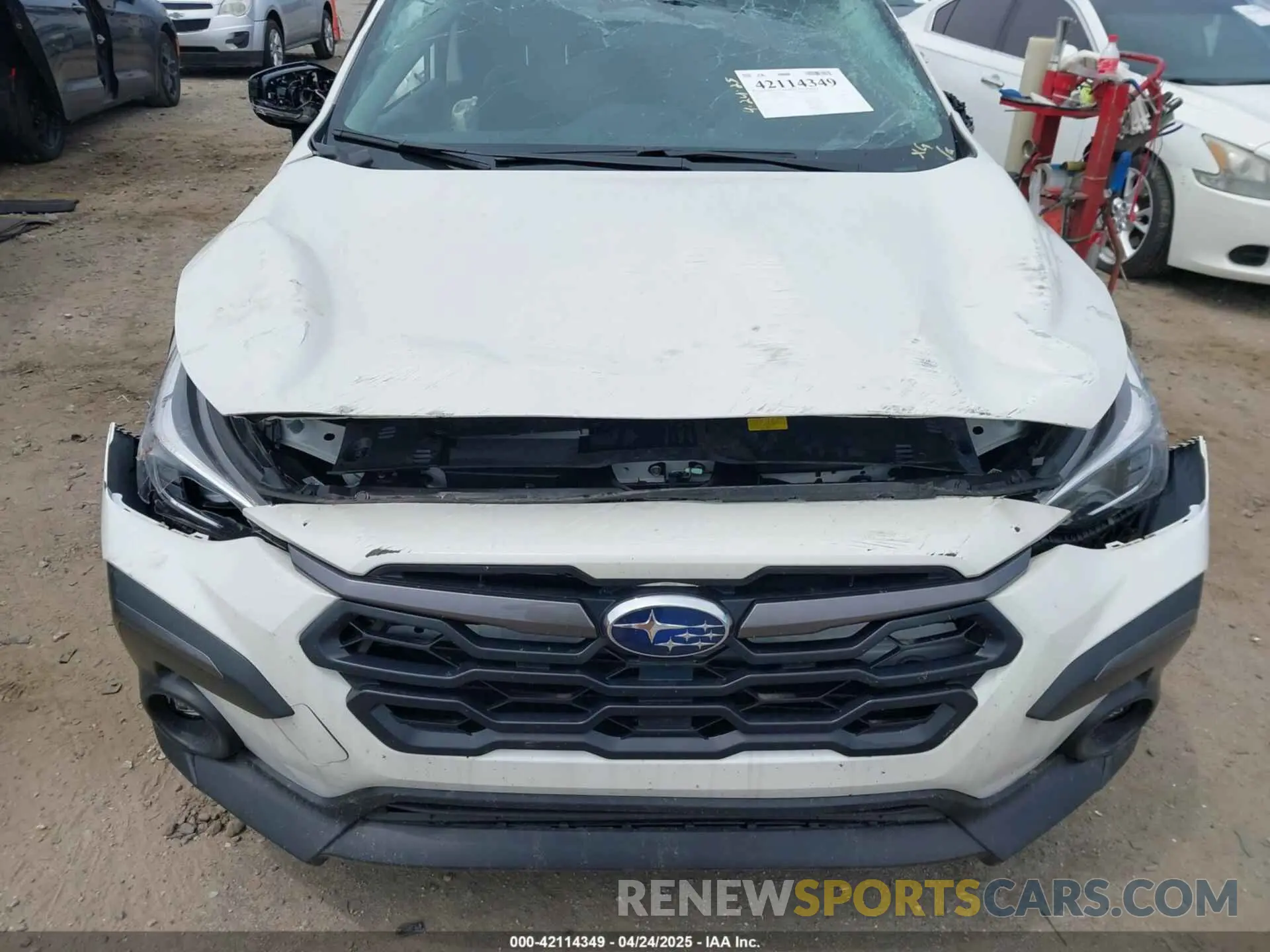 6 fotografías del automóvil dañado 4S4GUHM63R3718634 SUBARU CROSSTREK 2024