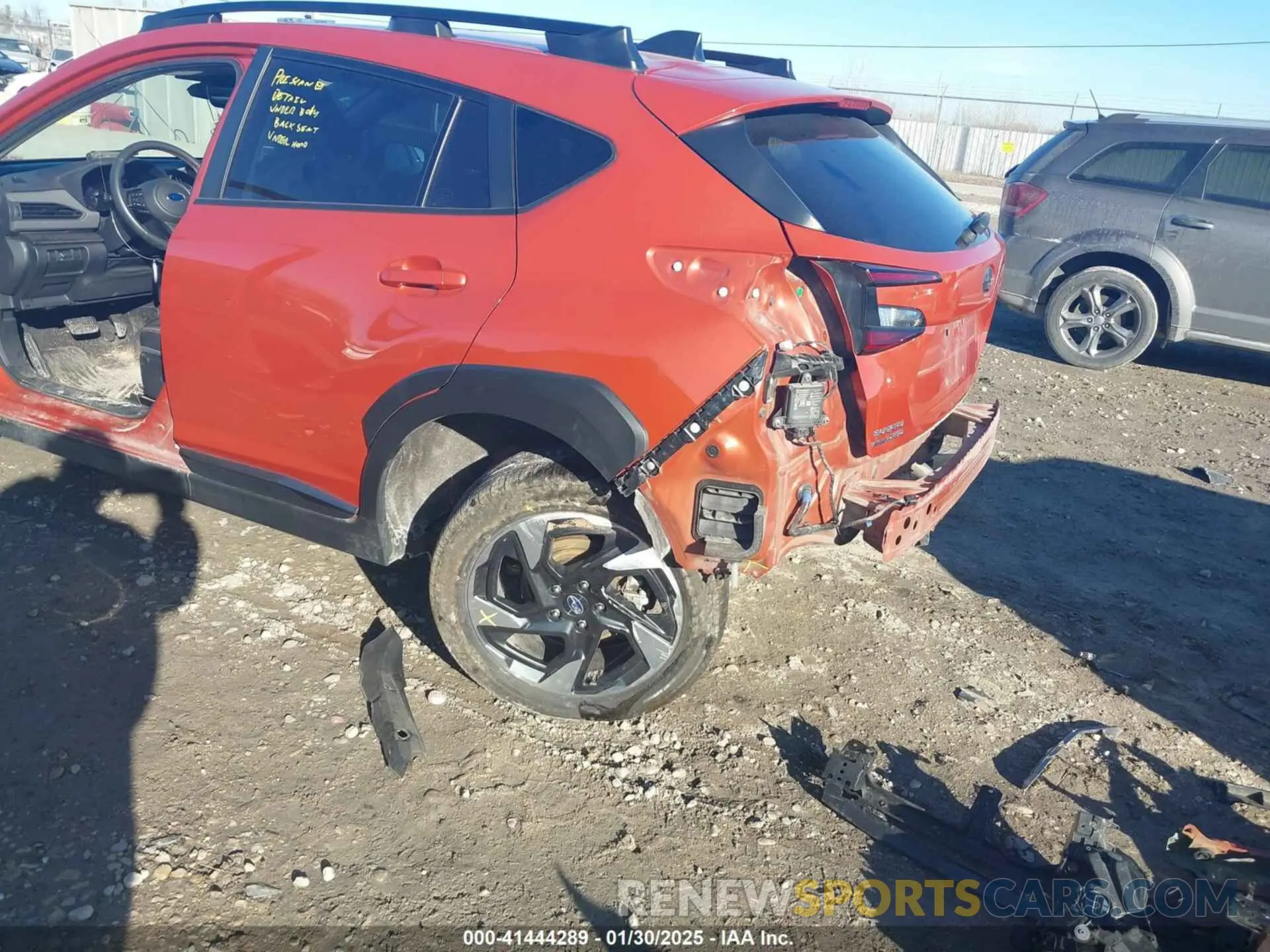 12 fotografías del automóvil dañado 4S4GUHM64R3741730 SUBARU CROSSTREK 2024