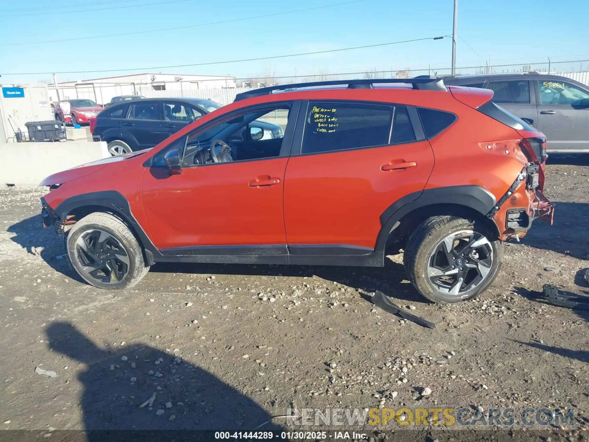 15 fotografías del automóvil dañado 4S4GUHM64R3741730 SUBARU CROSSTREK 2024