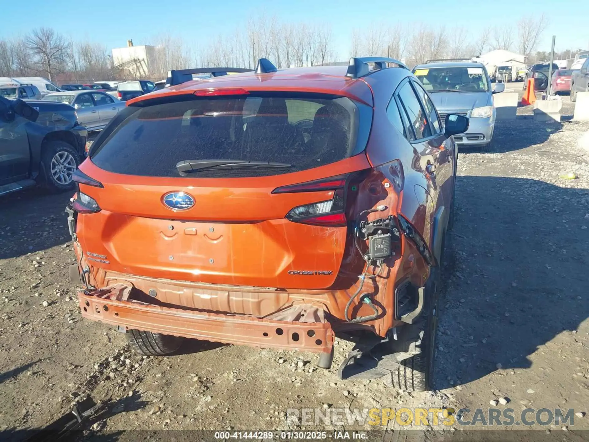 17 fotografías del automóvil dañado 4S4GUHM64R3741730 SUBARU CROSSTREK 2024