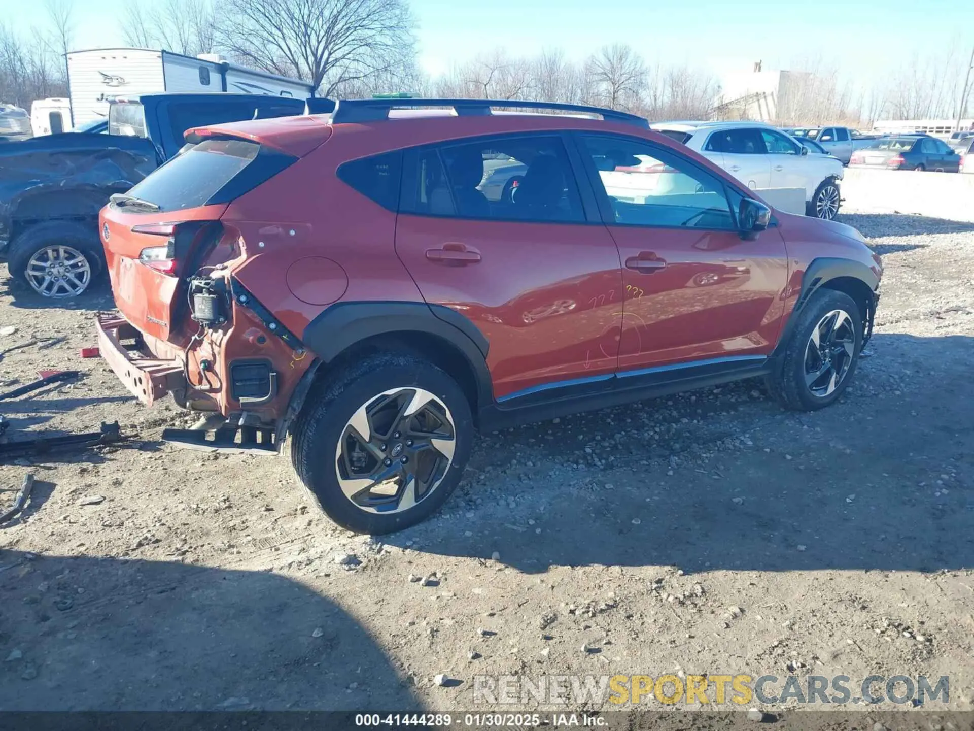4 fotografías del automóvil dañado 4S4GUHM64R3741730 SUBARU CROSSTREK 2024