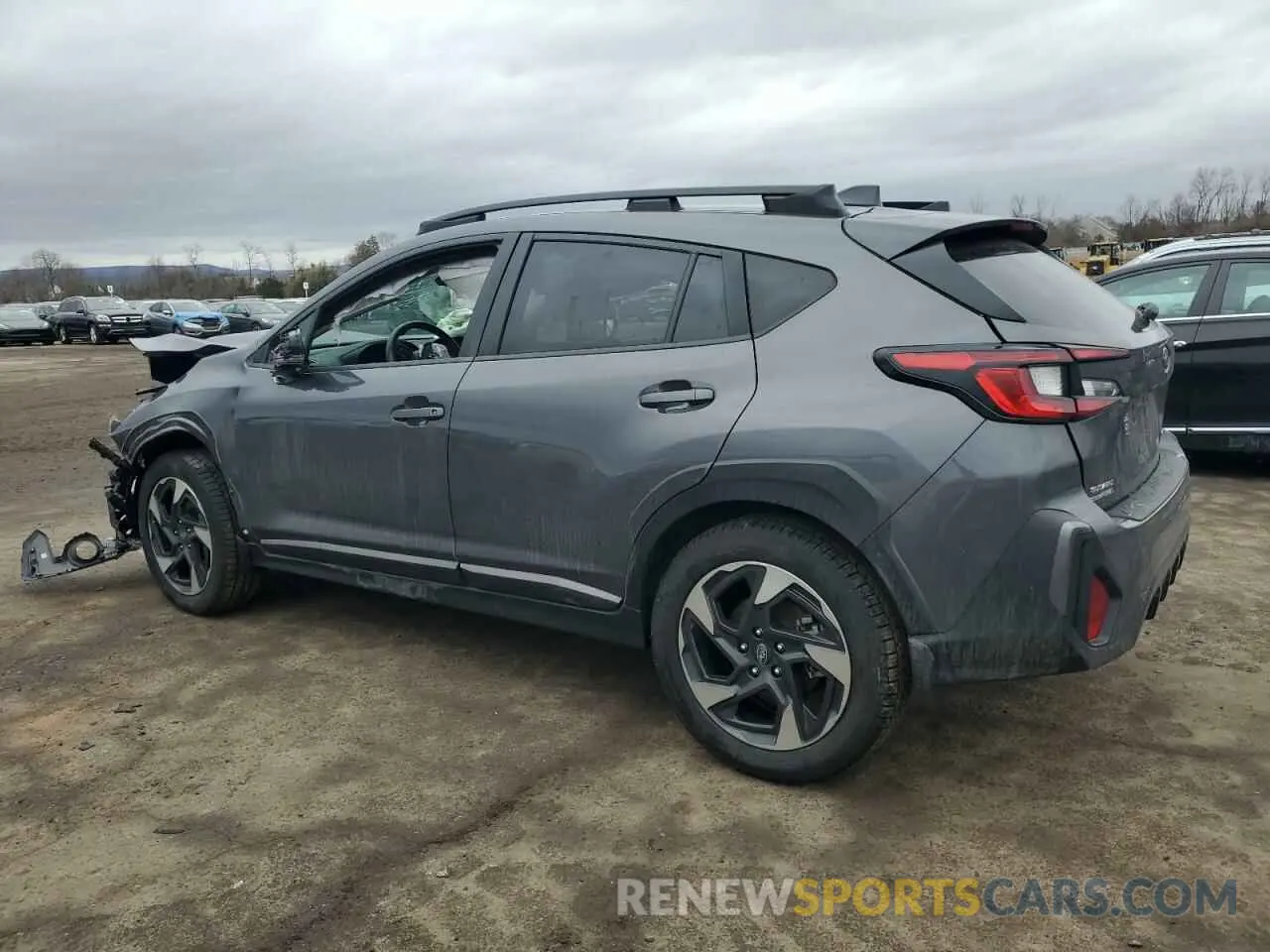 2 fotografías del automóvil dañado 4S4GUHM65R3751800 SUBARU CROSSTREK 2024