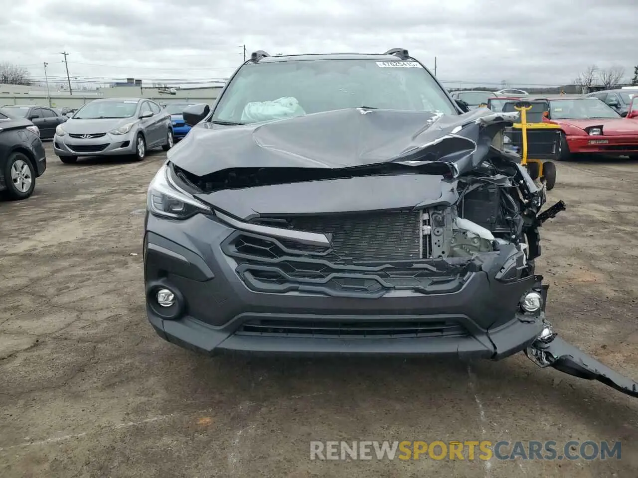5 fotografías del automóvil dañado 4S4GUHM65R3751800 SUBARU CROSSTREK 2024