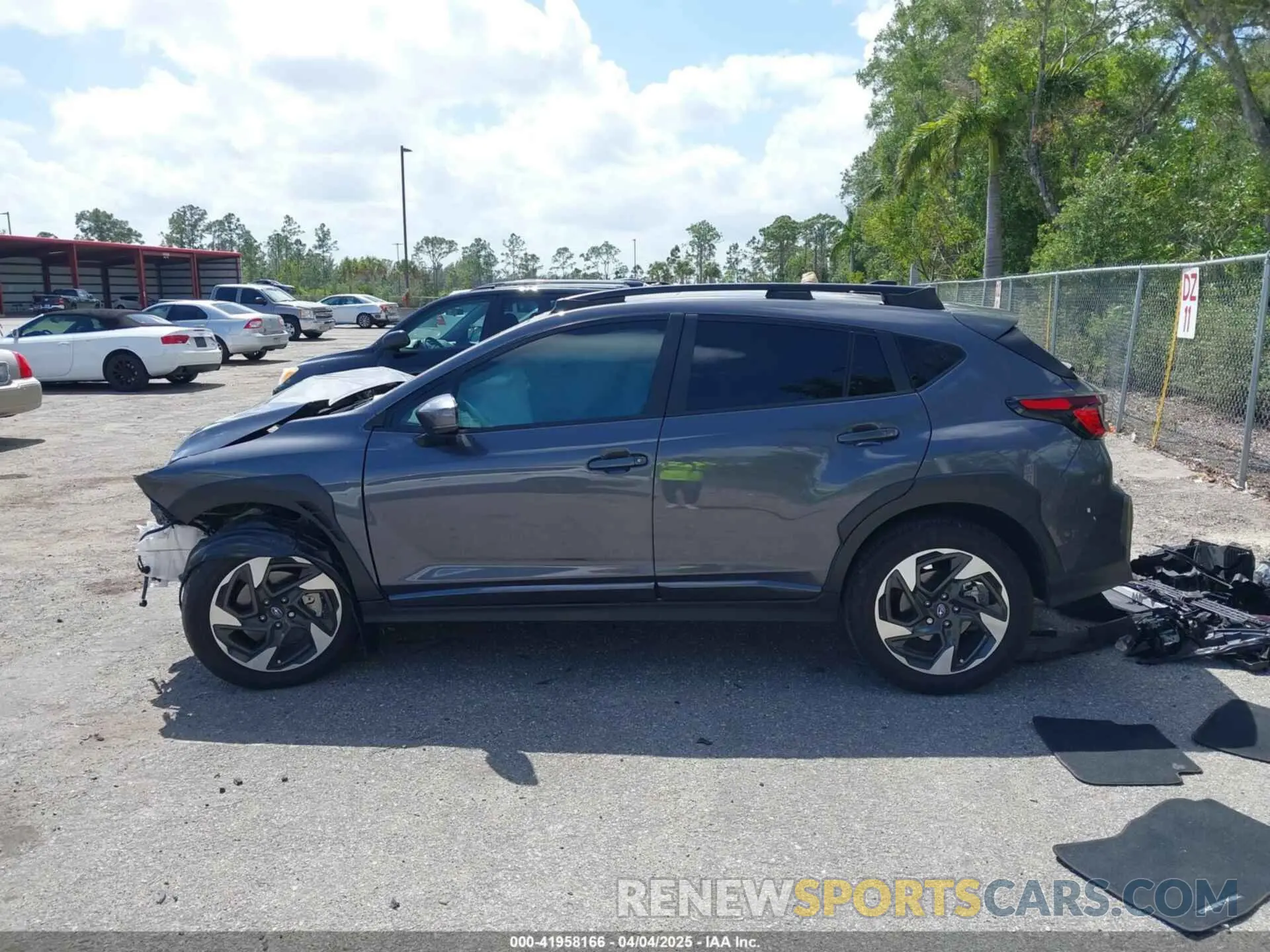 14 fotografías del automóvil dañado 4S4GUHM65R3771111 SUBARU CROSSTREK 2024