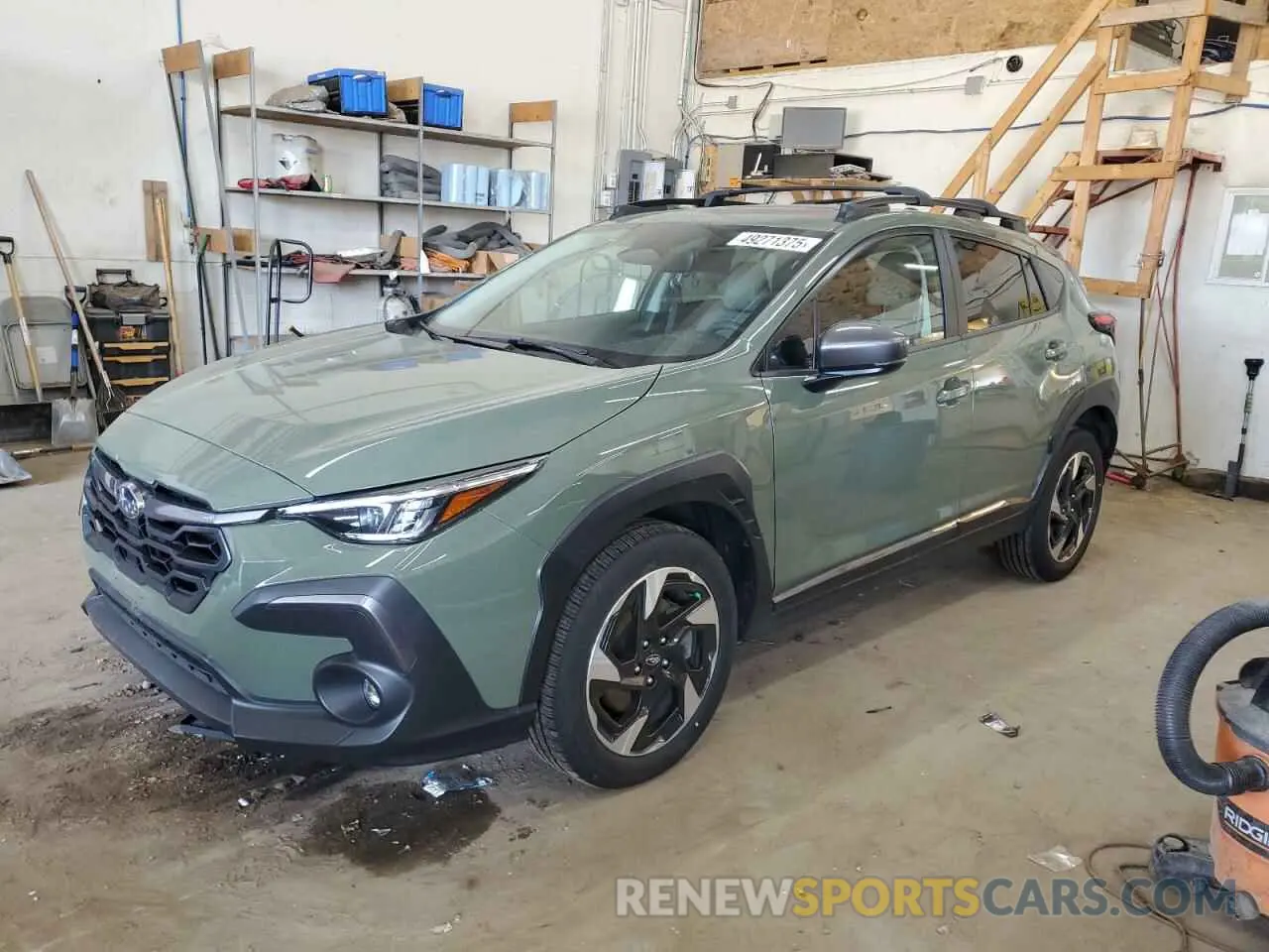 1 fotografías del automóvil dañado 4S4GUHM65R3827080 SUBARU CROSSTREK 2024