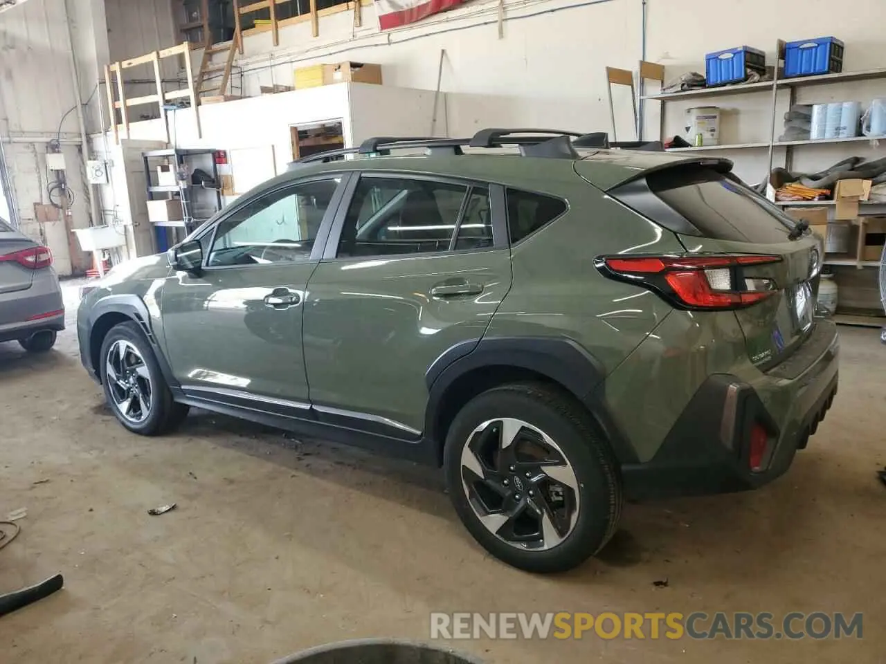 2 fotografías del automóvil dañado 4S4GUHM65R3827080 SUBARU CROSSTREK 2024