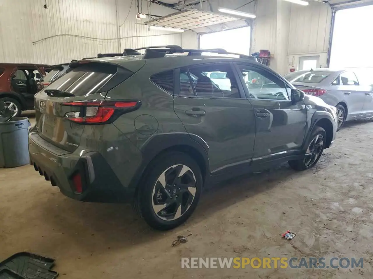 3 fotografías del automóvil dañado 4S4GUHM65R3827080 SUBARU CROSSTREK 2024