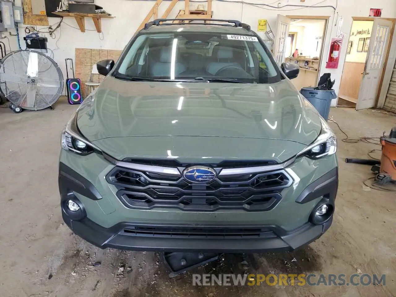 5 fotografías del automóvil dañado 4S4GUHM65R3827080 SUBARU CROSSTREK 2024