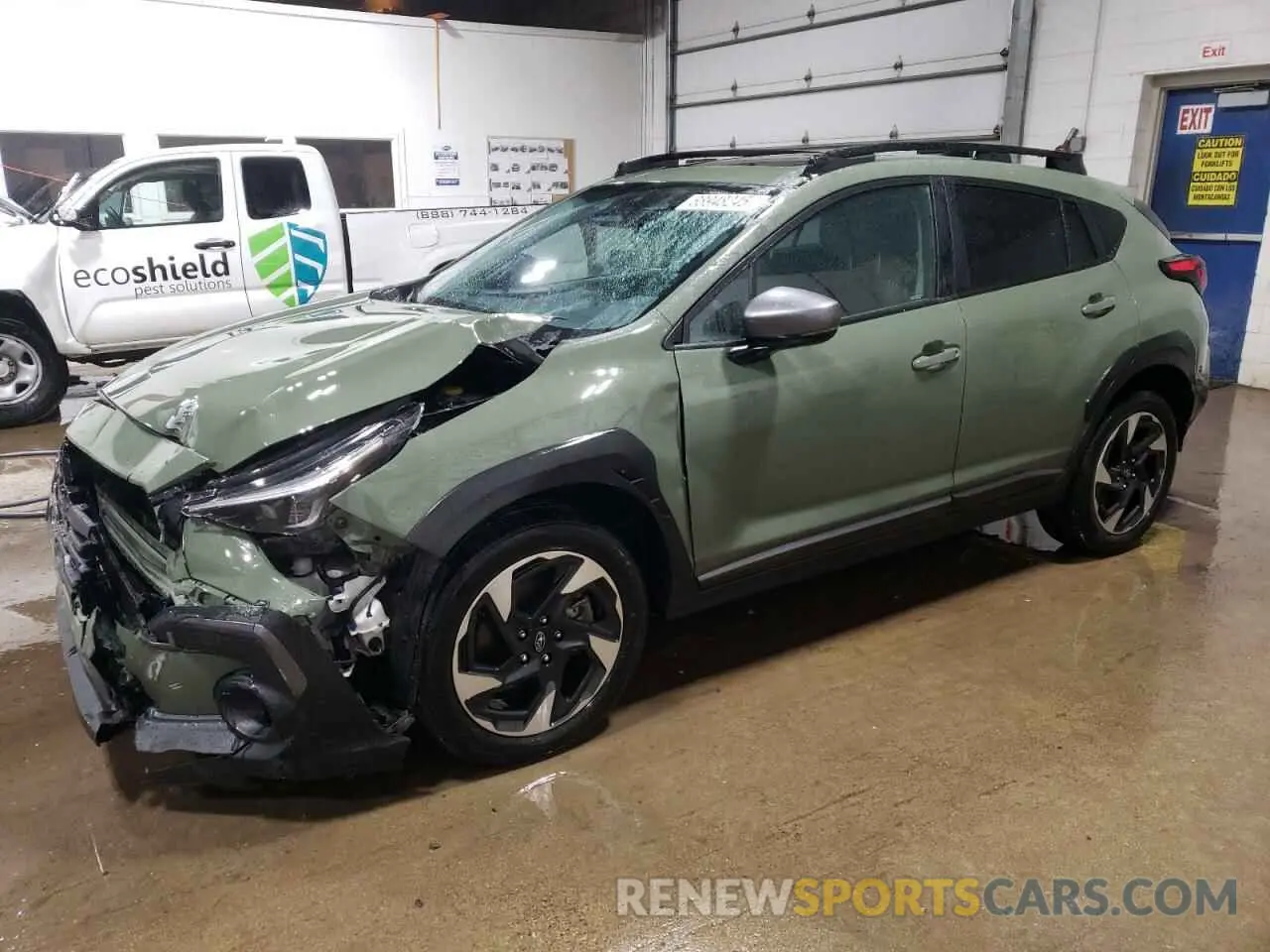 1 fotografías del automóvil dañado 4S4GUHM66R3716568 SUBARU CROSSTREK 2024