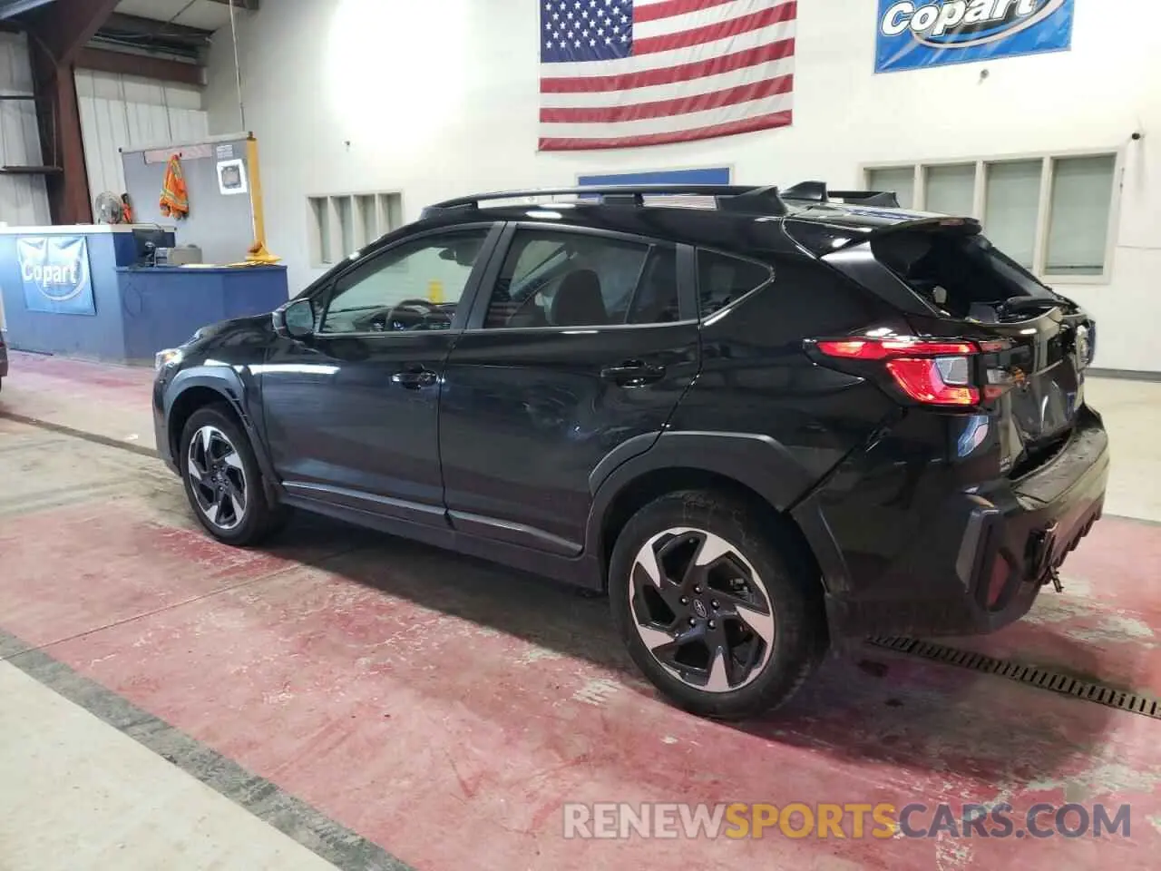 2 fotografías del automóvil dañado 4S4GUHM67R3705689 SUBARU CROSSTREK 2024