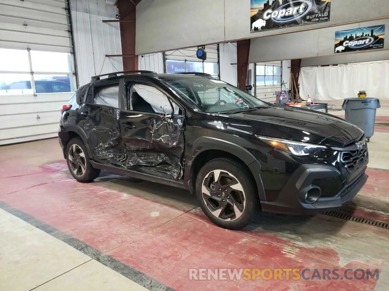 4 fotografías del automóvil dañado 4S4GUHM67R3705689 SUBARU CROSSTREK 2024