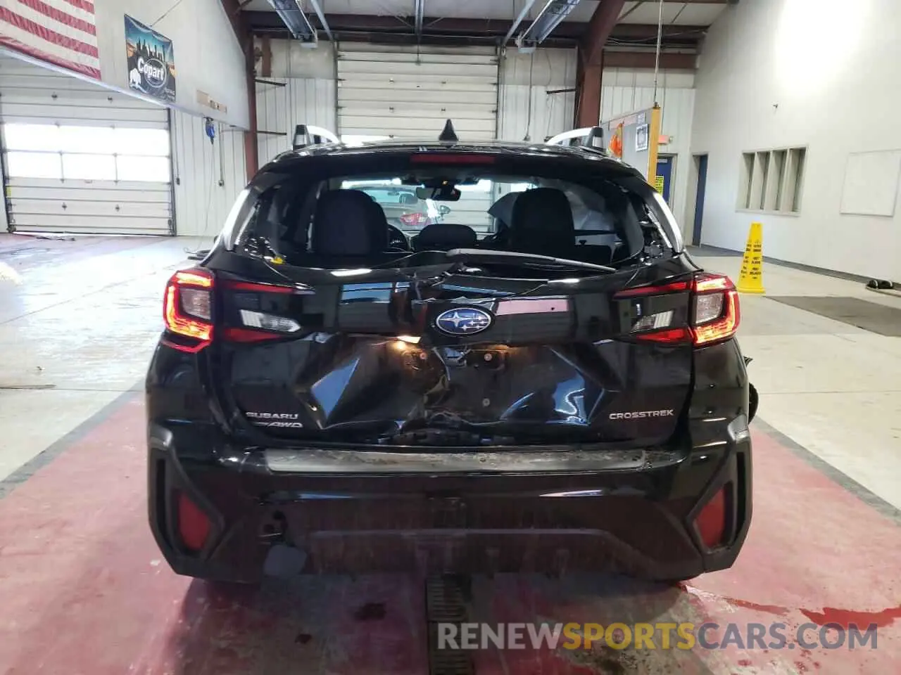 6 fotografías del automóvil dañado 4S4GUHM67R3705689 SUBARU CROSSTREK 2024