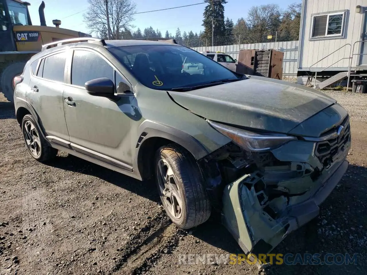 4 fotografías del automóvil dañado 4S4GUHM67R3777587 SUBARU CROSSTREK 2024