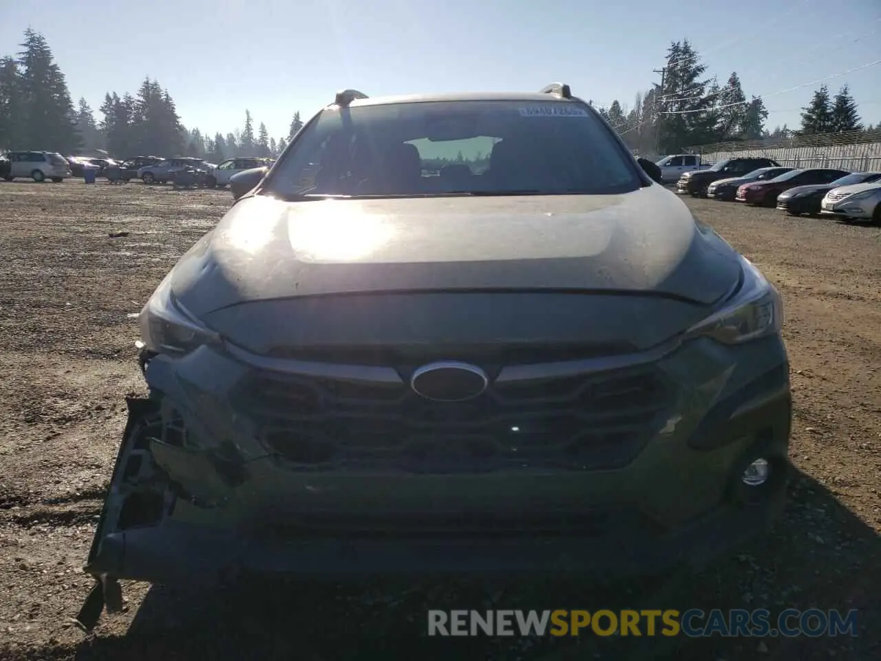 5 fotografías del automóvil dañado 4S4GUHM67R3777587 SUBARU CROSSTREK 2024