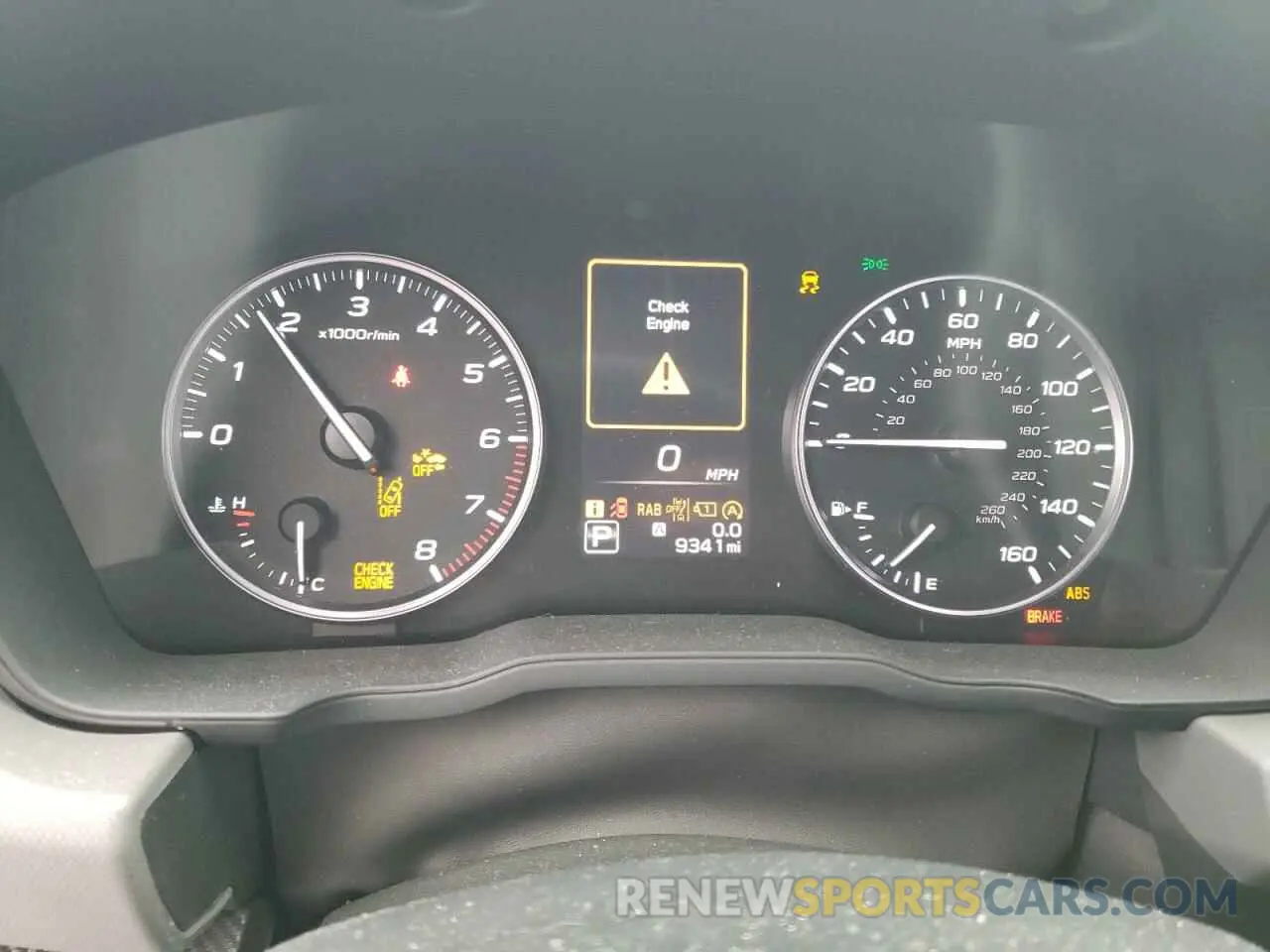 9 fotografías del automóvil dañado 4S4GUHM67R3777587 SUBARU CROSSTREK 2024