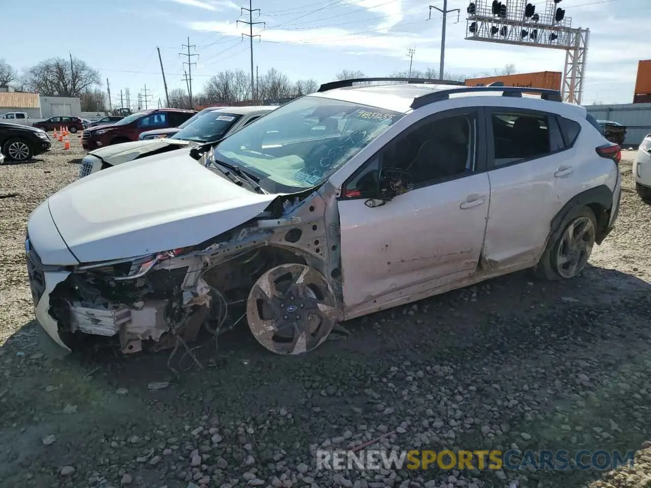 1 fotografías del automóvil dañado 4S4GUHM67R3805873 SUBARU CROSSTREK 2024