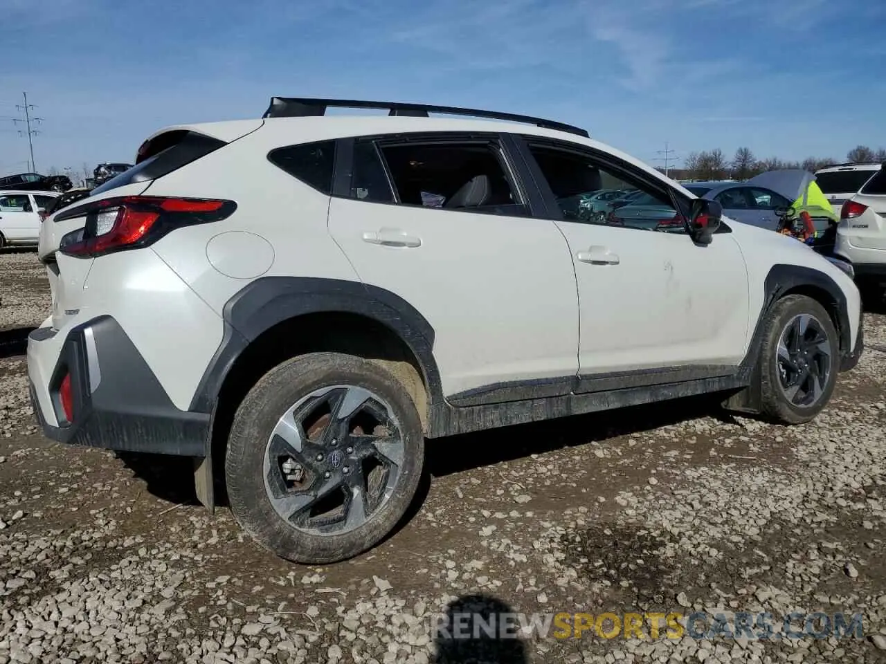 3 fotografías del automóvil dañado 4S4GUHM67R3805873 SUBARU CROSSTREK 2024