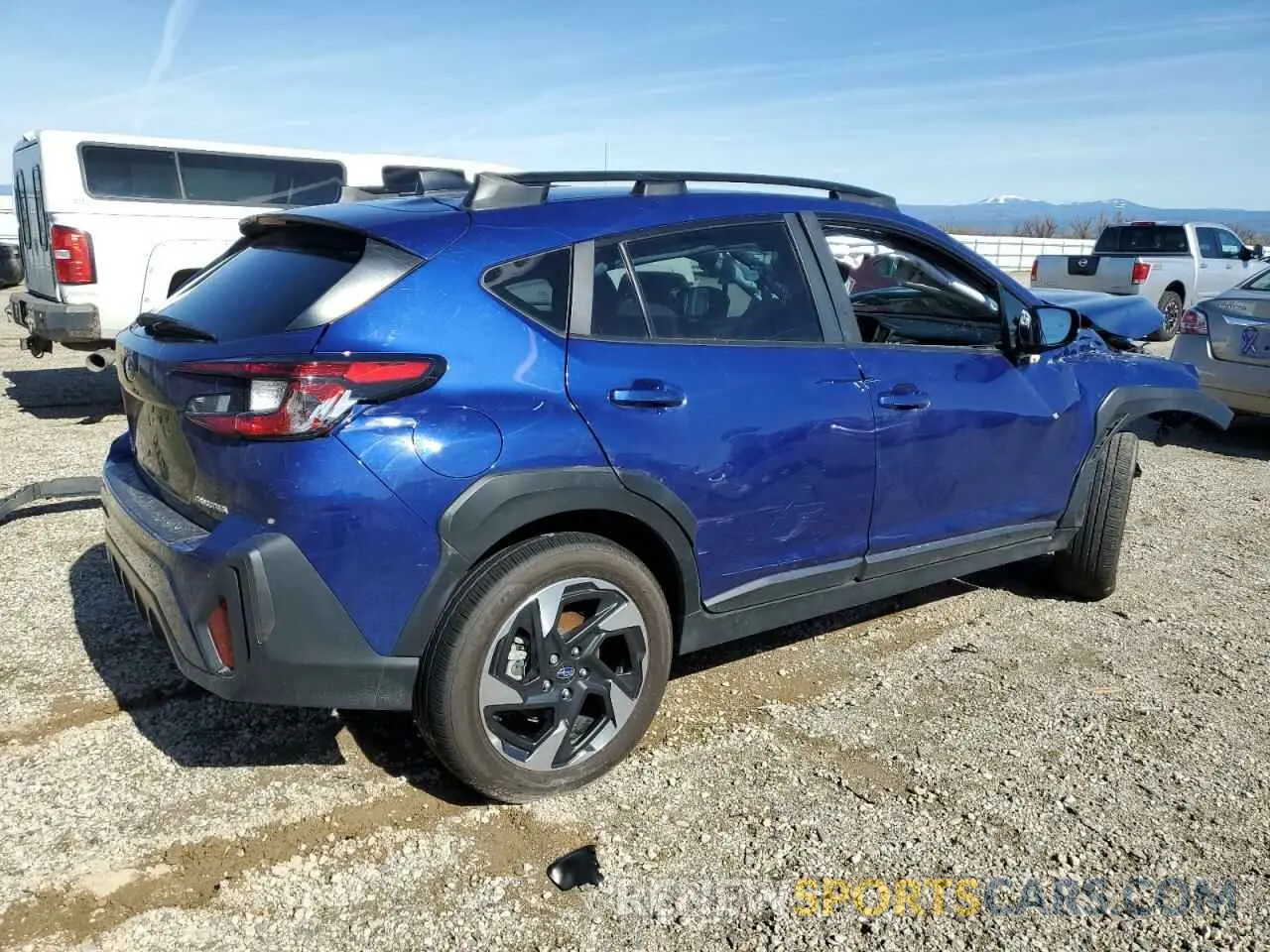 3 fotografías del automóvil dañado 4S4GUHM68R3707869 SUBARU CROSSTREK 2024