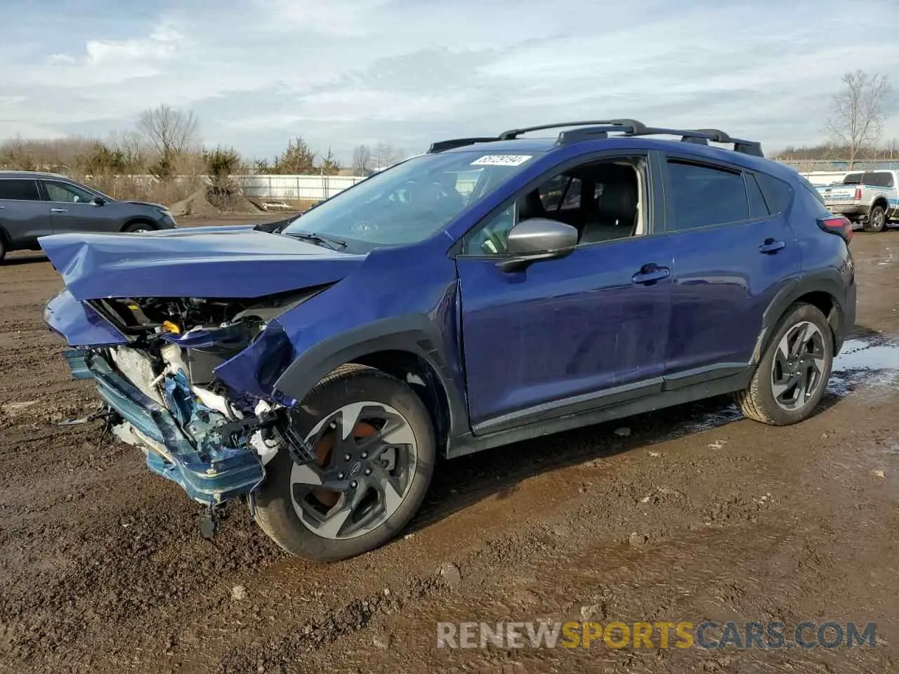 1 fotografías del automóvil dañado 4S4GUHM69R3803820 SUBARU CROSSTREK 2024