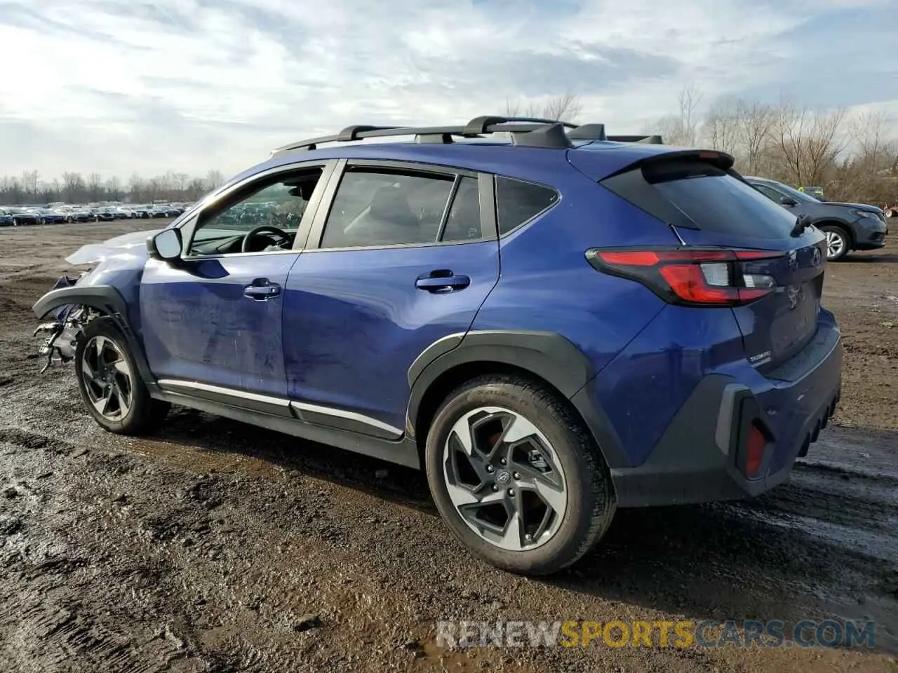 2 fotografías del automóvil dañado 4S4GUHM69R3803820 SUBARU CROSSTREK 2024