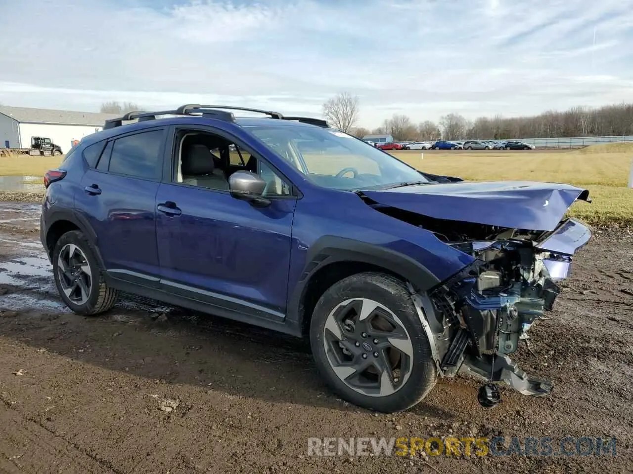 4 fotografías del automóvil dañado 4S4GUHM69R3803820 SUBARU CROSSTREK 2024