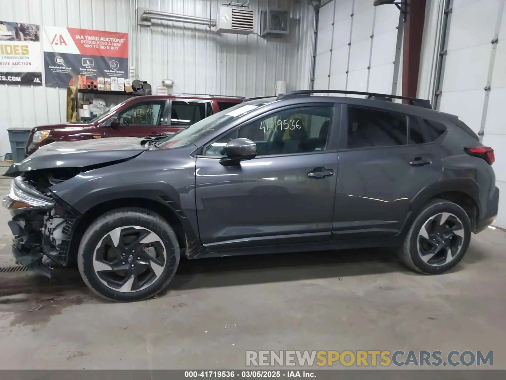 14 fotografías del automóvil dañado 4S4GUHM6XR3793251 SUBARU CROSSTREK 2024