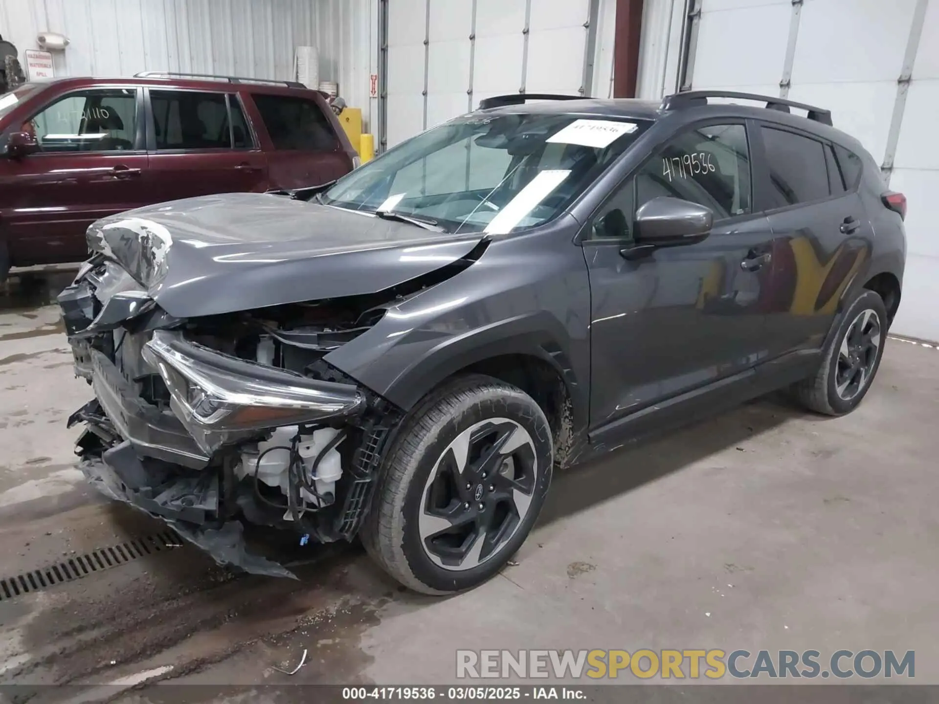 2 fotografías del automóvil dañado 4S4GUHM6XR3793251 SUBARU CROSSTREK 2024