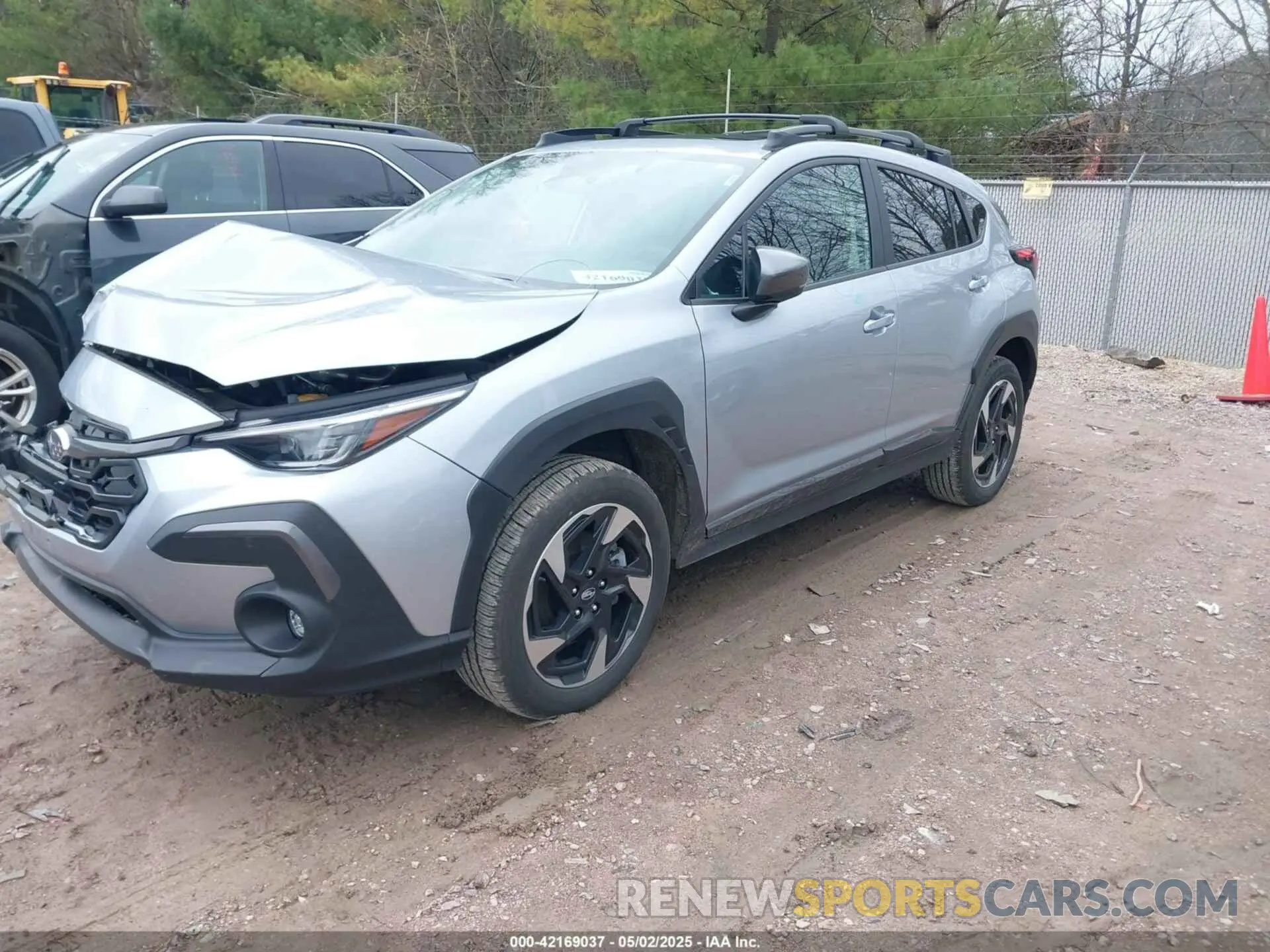 2 fotografías del automóvil dañado 4S4GUHM6XR3828421 SUBARU CROSSTREK 2024