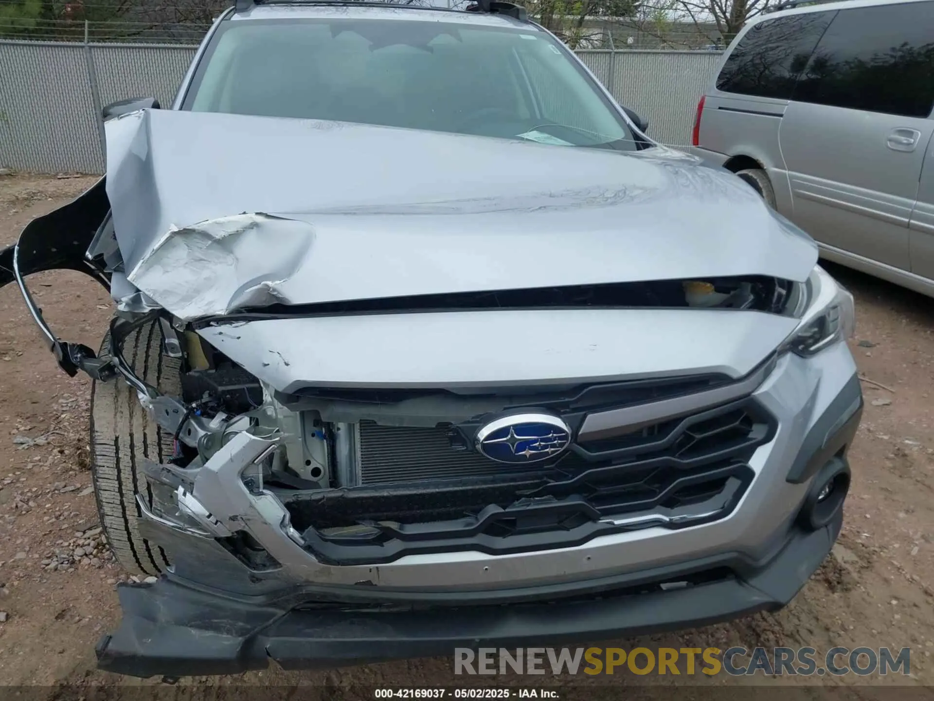 6 fotografías del automóvil dañado 4S4GUHM6XR3828421 SUBARU CROSSTREK 2024