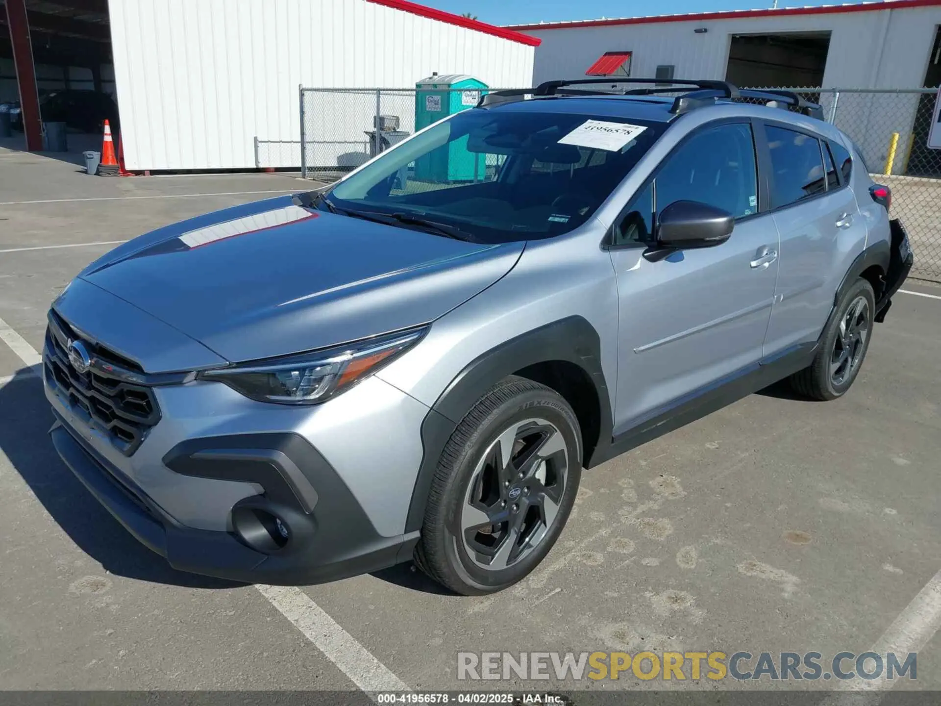 2 fotografías del automóvil dañado 4S4GUHN61R3770701 SUBARU CROSSTREK 2024