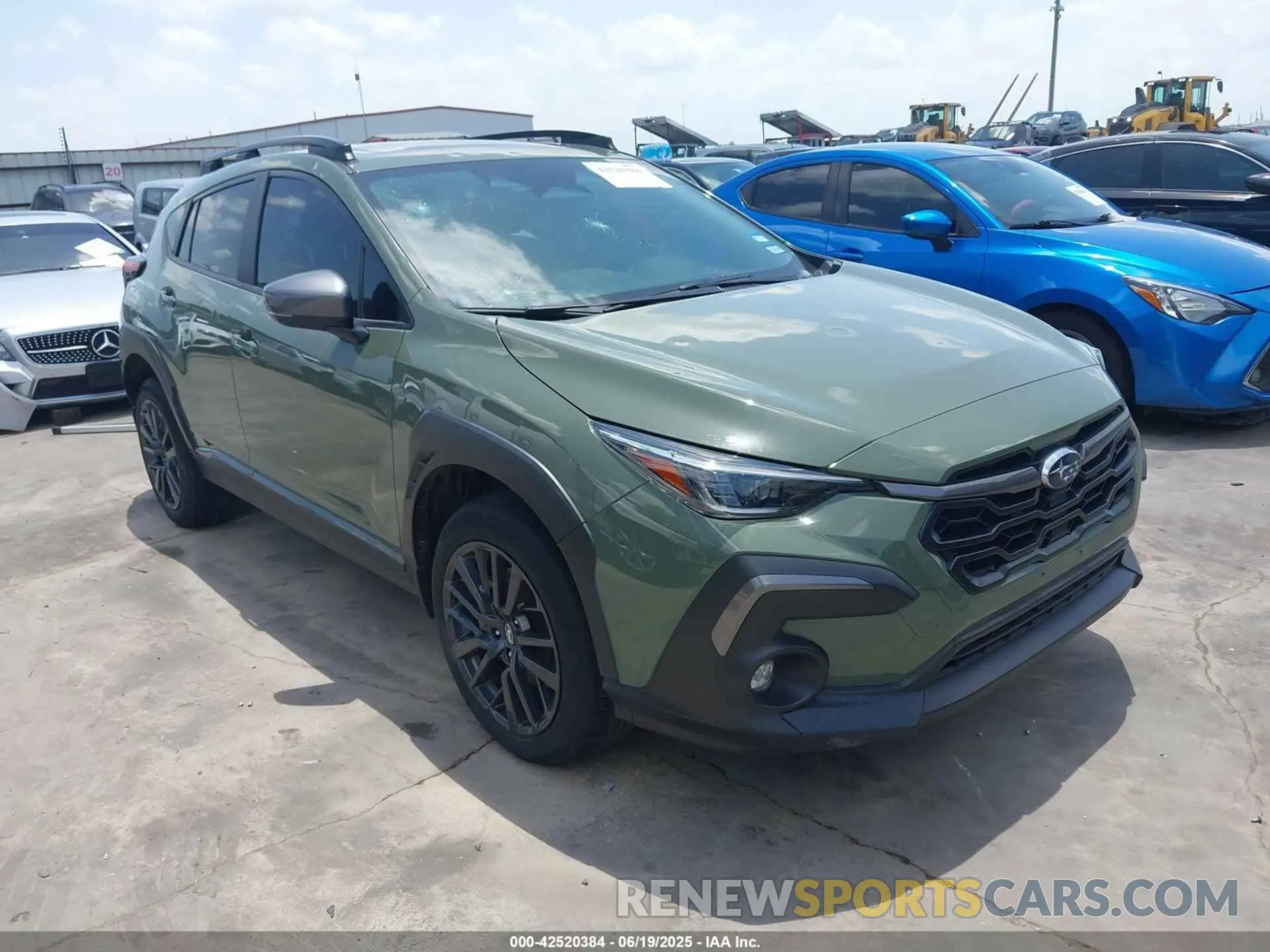 1 fotografías del automóvil dañado 4S4GUHN64R3741001 SUBARU CROSSTREK 2024