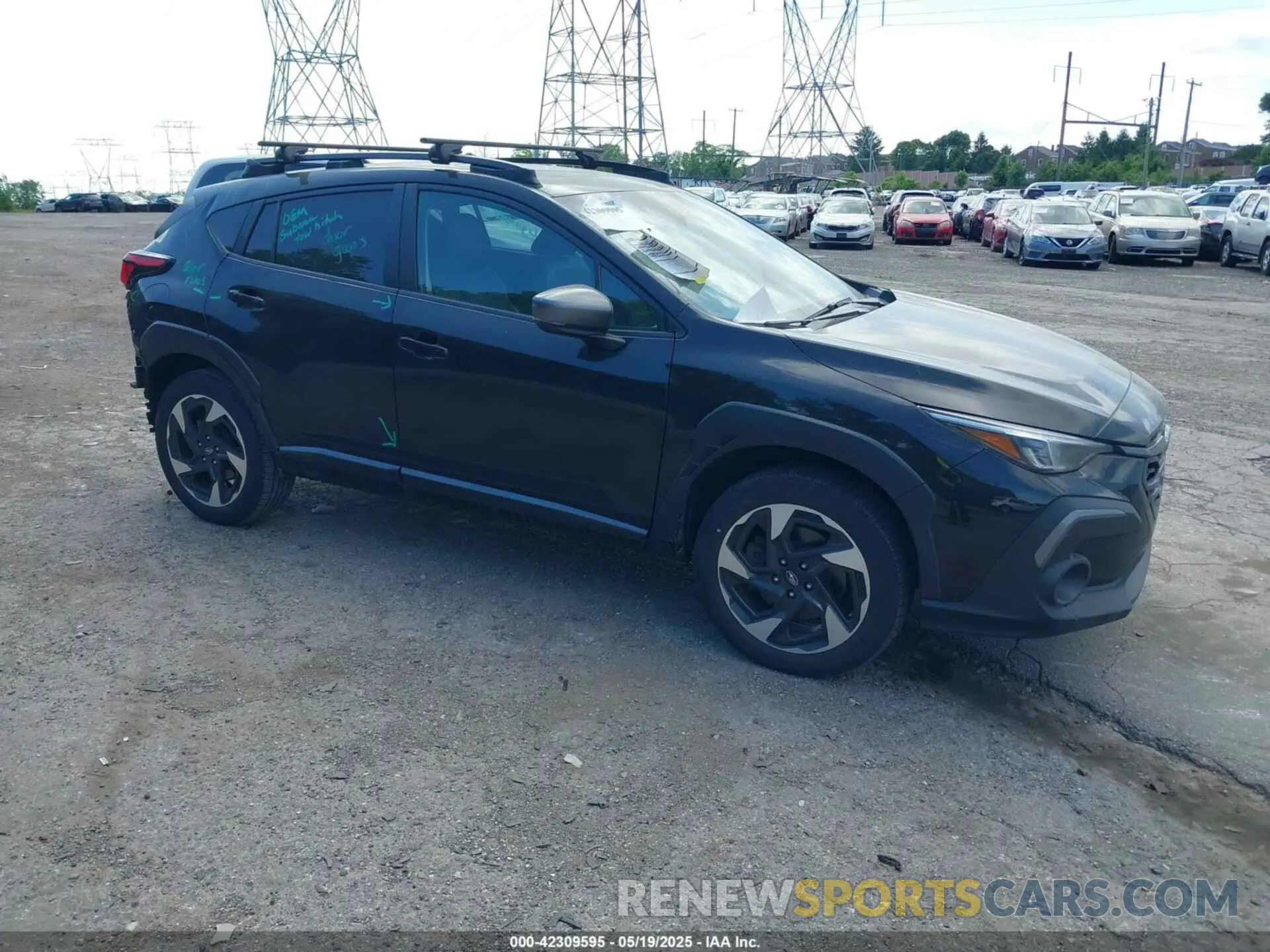 1 fotografías del automóvil dañado 4S4GUHN69R3703831 SUBARU CROSSTREK 2024