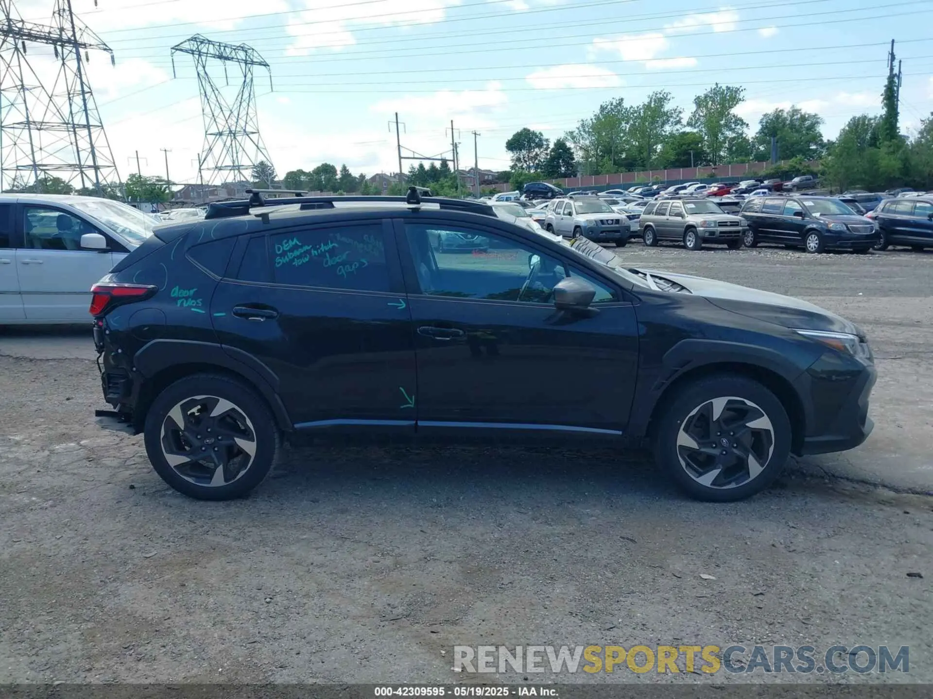 14 fotografías del automóvil dañado 4S4GUHN69R3703831 SUBARU CROSSTREK 2024